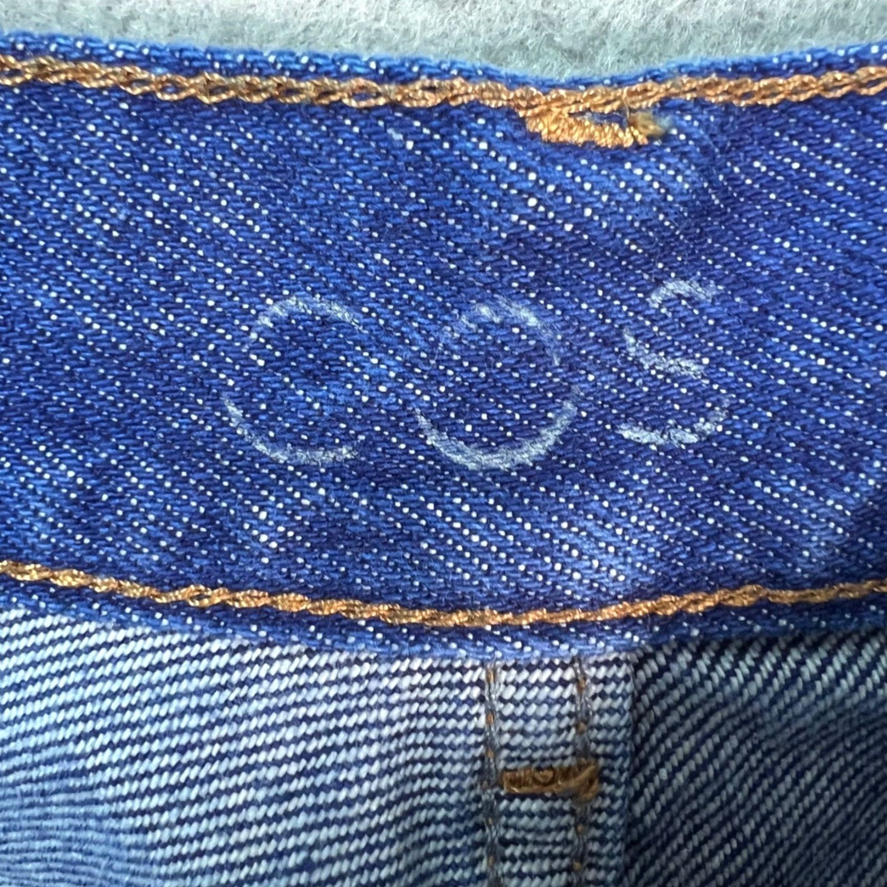 Cos COS Womens Size 26 High-Waisted Relaxed Fit Blue Straight-Leg Jeans Size 26" / US 2 / IT 38 - 3 Thumbnail