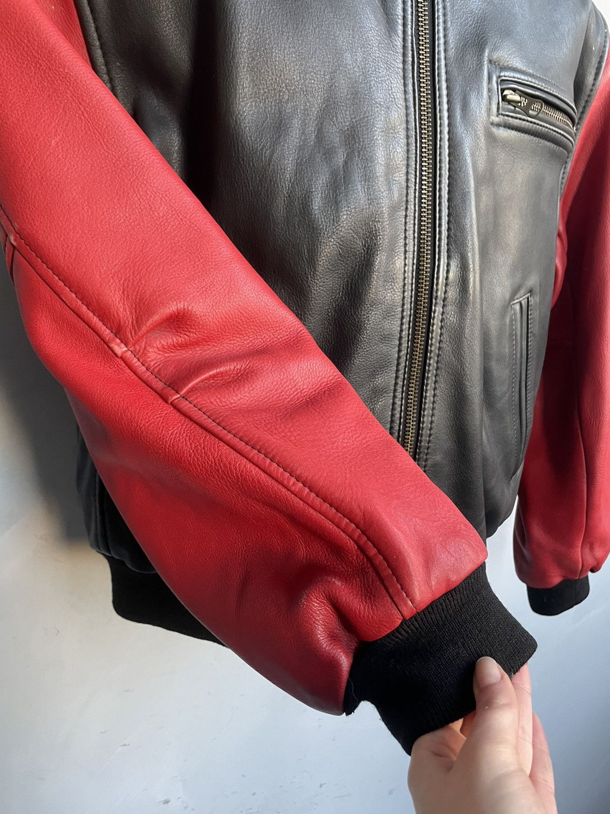 Alpha Industries Alpha Industries style ma 1 leather bomber jacket hype Size US M / EU 48-50 / 2 - 5 Thumbnail