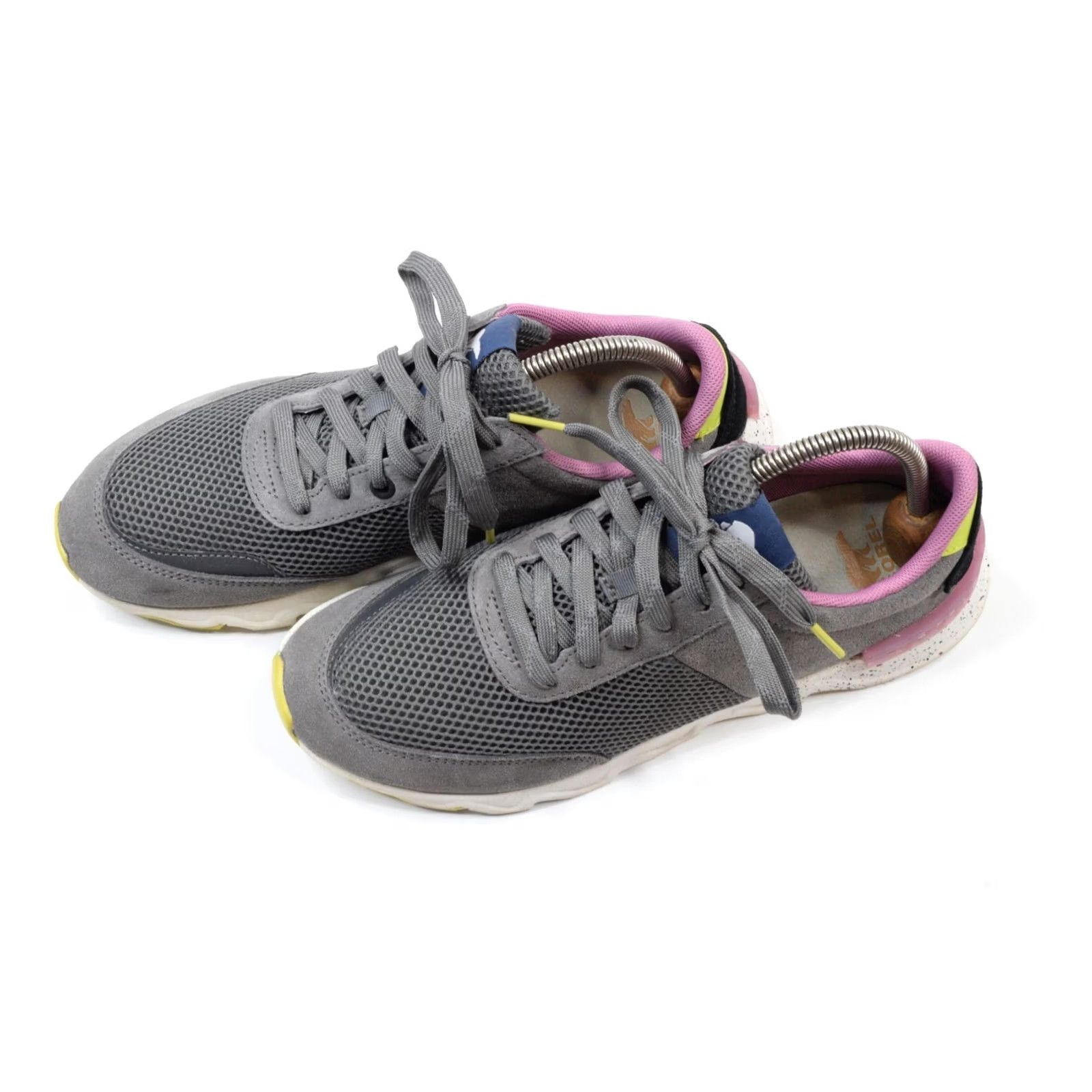 SOREL Sorel Gray Kinetic Lite Lace-Up Athletic Sneakers Womens sz 10.5 Size US 12 / IT 42 - 2 Thumbnail