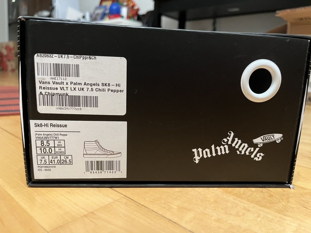 Palm Angels × Vans Never worn Palm angels vans hi tops Size US 8.5 / EU 41-42 - 11 Thumbnail