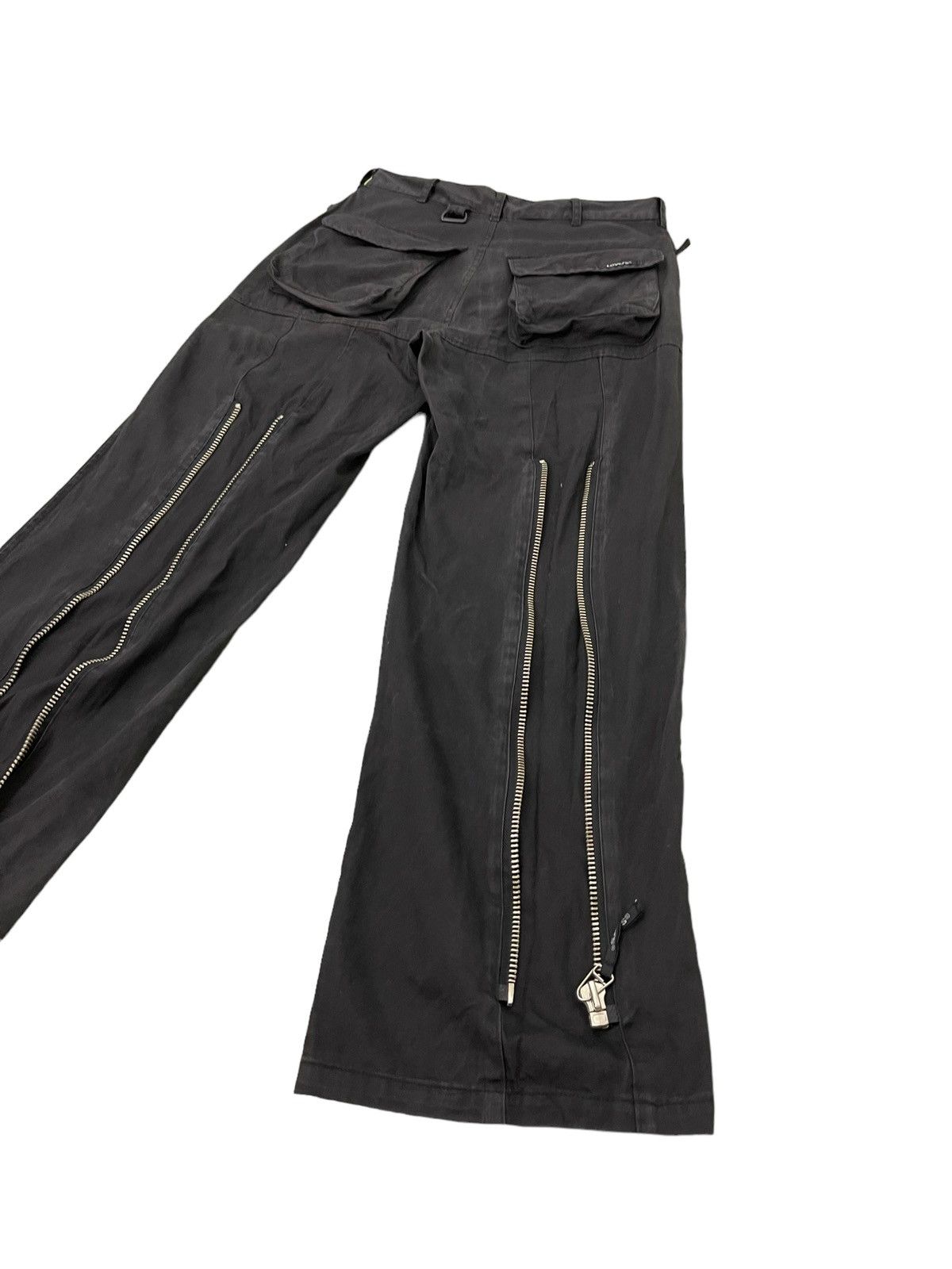 Japanese Brand Wide Leg Baggy Pant Super Lovers Japan 6🟦6 Size US 31 - 3 Thumbnail