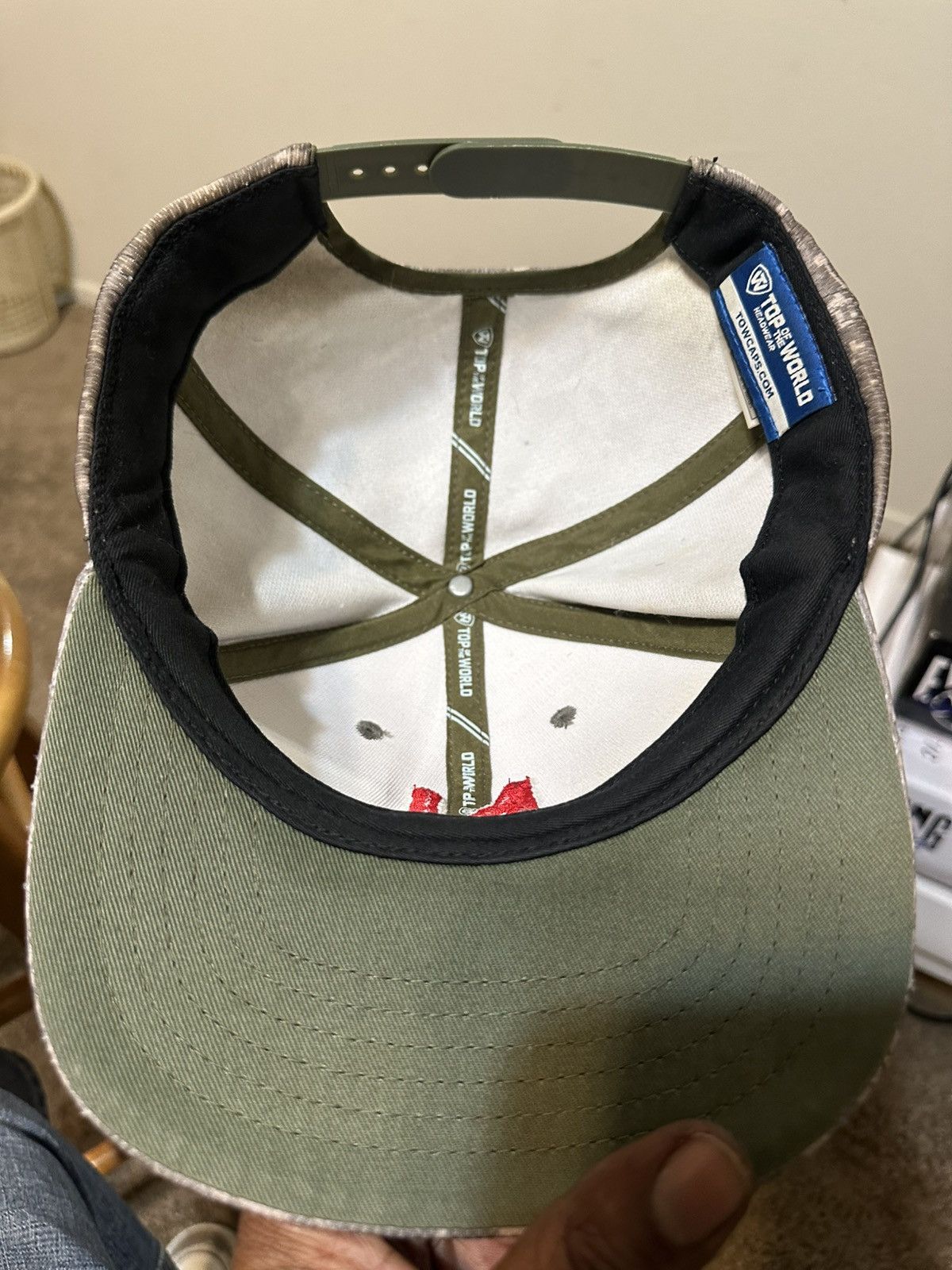 NCAA Vintage NCAA Nebraska Cornhusker “camouflage” hat 00s Size ONE SIZE - 7 Thumbnail