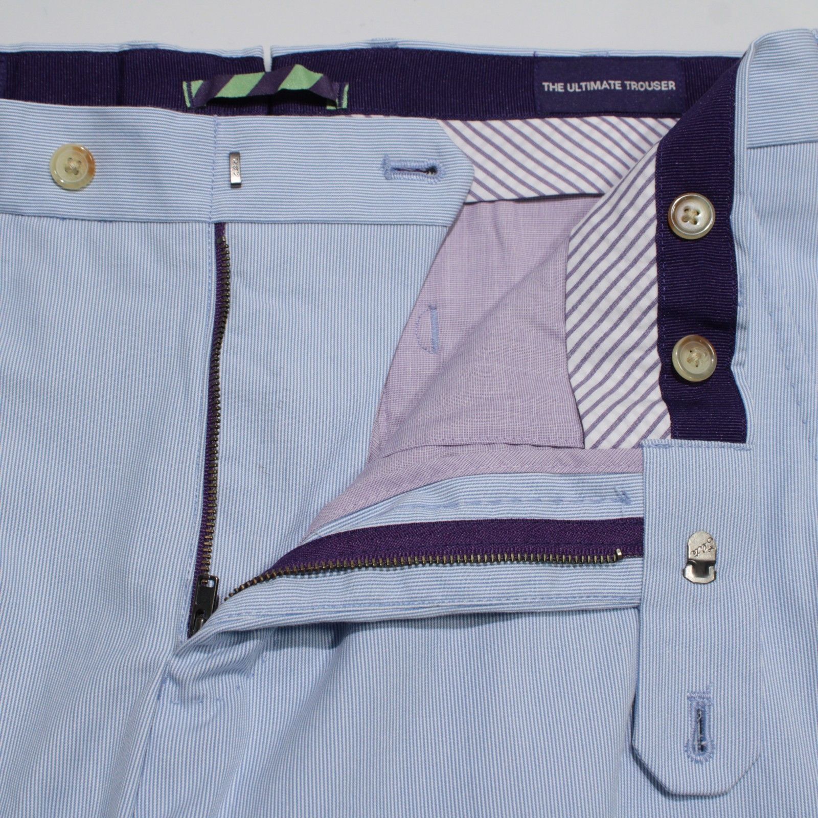 Other Henry Sage New with tags Chino Size 34 US In Blue Size US 34 / EU 50 - 3 Thumbnail
