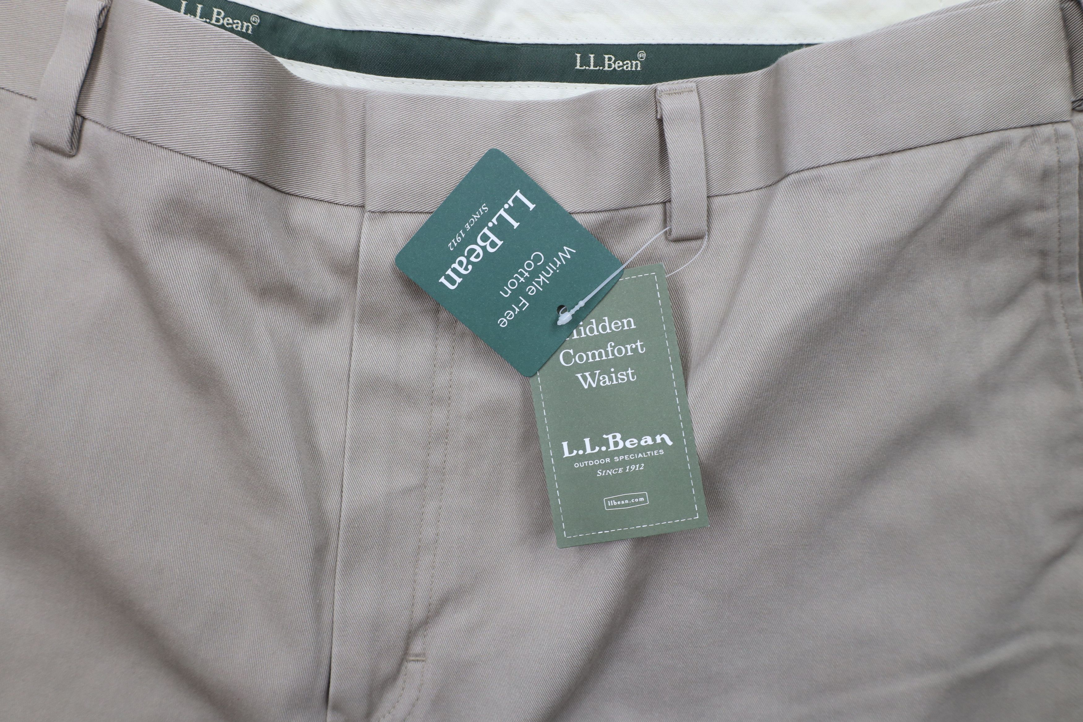 L.L. Bean × Vintage Deadstock Vintage LL Bean Chino Pants Trousers Khaki Cotton Size US 42 / EU 58 - 5 Thumbnail