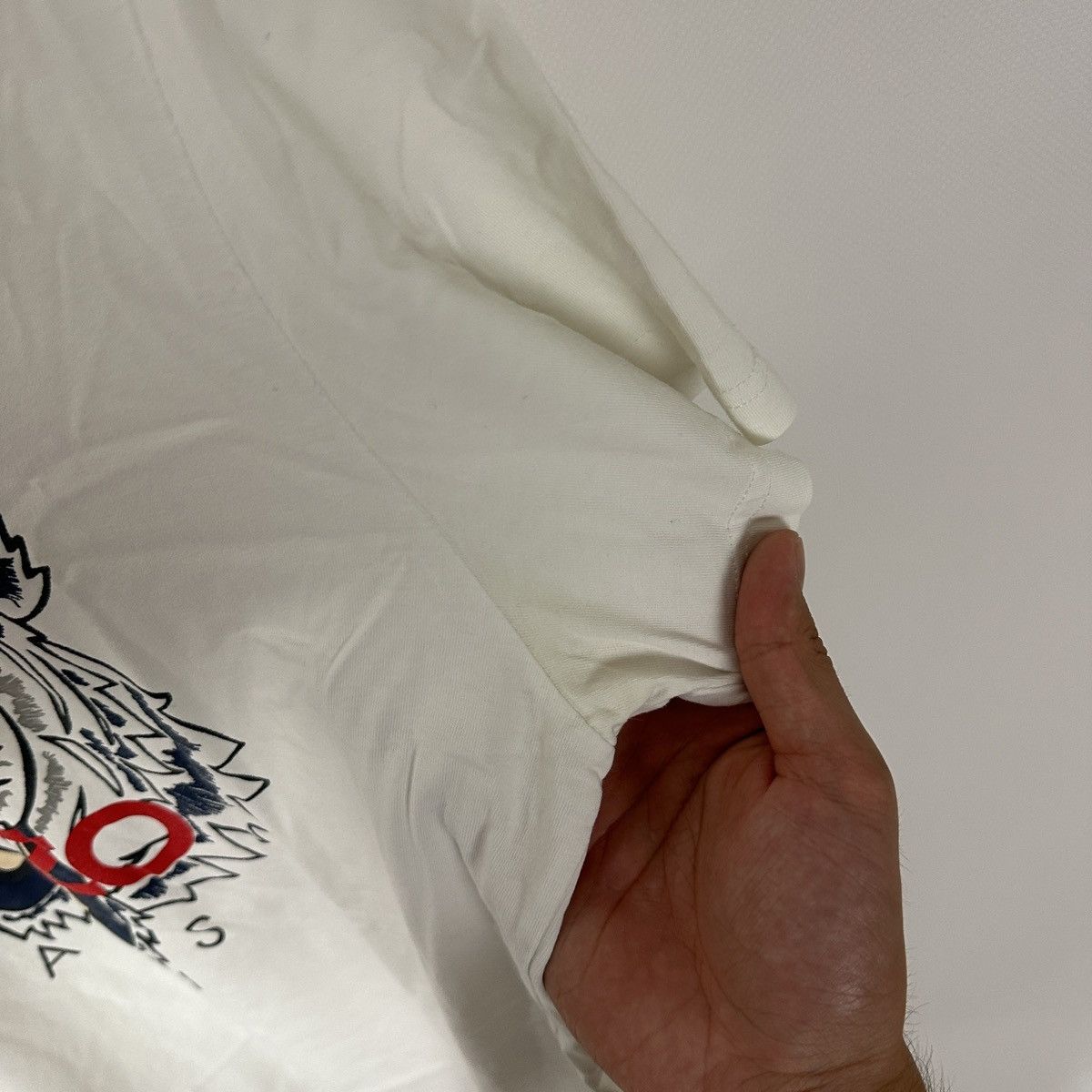 Kenzo Kenzo Tiger Paris big logo tee made in Portugal hype luxury Size L / US 10 / IT 46 - 7 Thumbnail