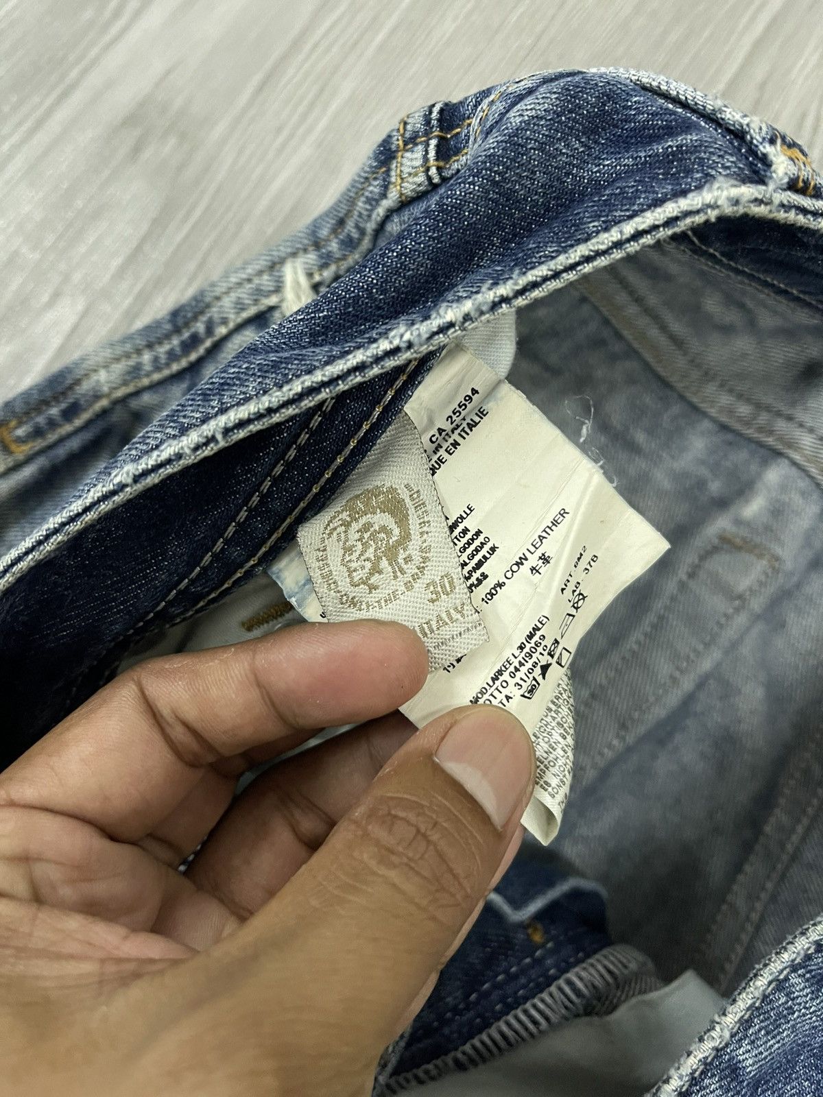 Diesel Diesel Larkee Regular Stright Denim Size US 30 / EU 46 - 5 Thumbnail