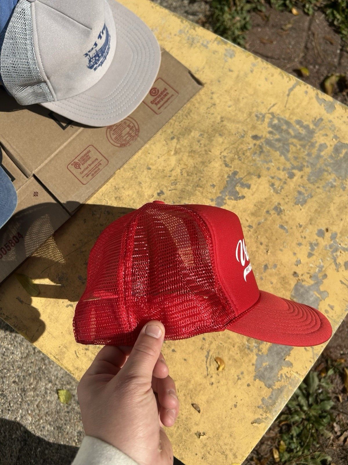 Vintage Vtg trucker hat valley petroleum Michigan spell out script Size ONE SIZE - 8 Thumbnail