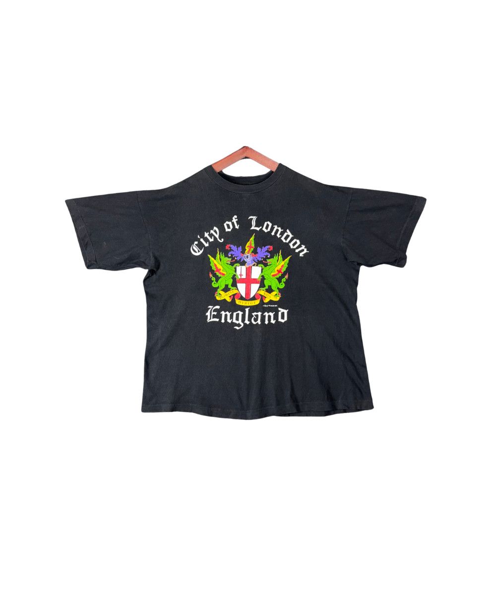Vintage Vintage City of London England Dragon Crest Tee 90s Size US XL / EU 56 / 4 - 2 Thumbnail