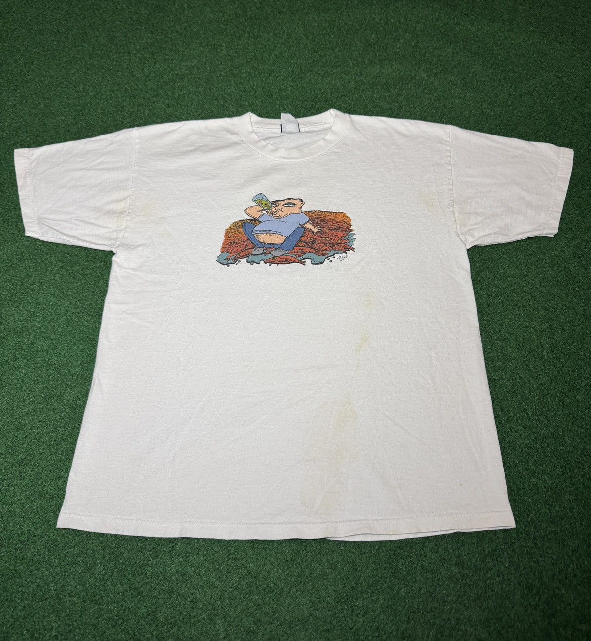 Band Tees × Vintage Vintage PHISH 1993's Tour tee artwork by