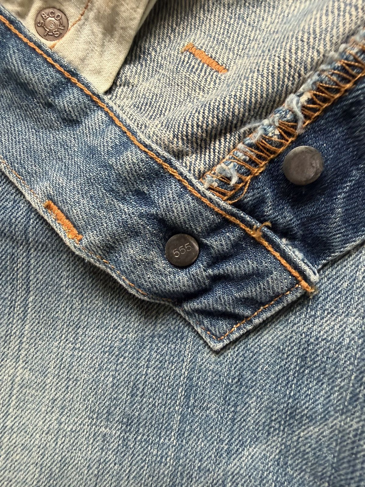 Levi's Vintage Clothing Levis Vintage LVC 201 555 Deadstock Size US 34 / EU 50 - 7 Thumbnail