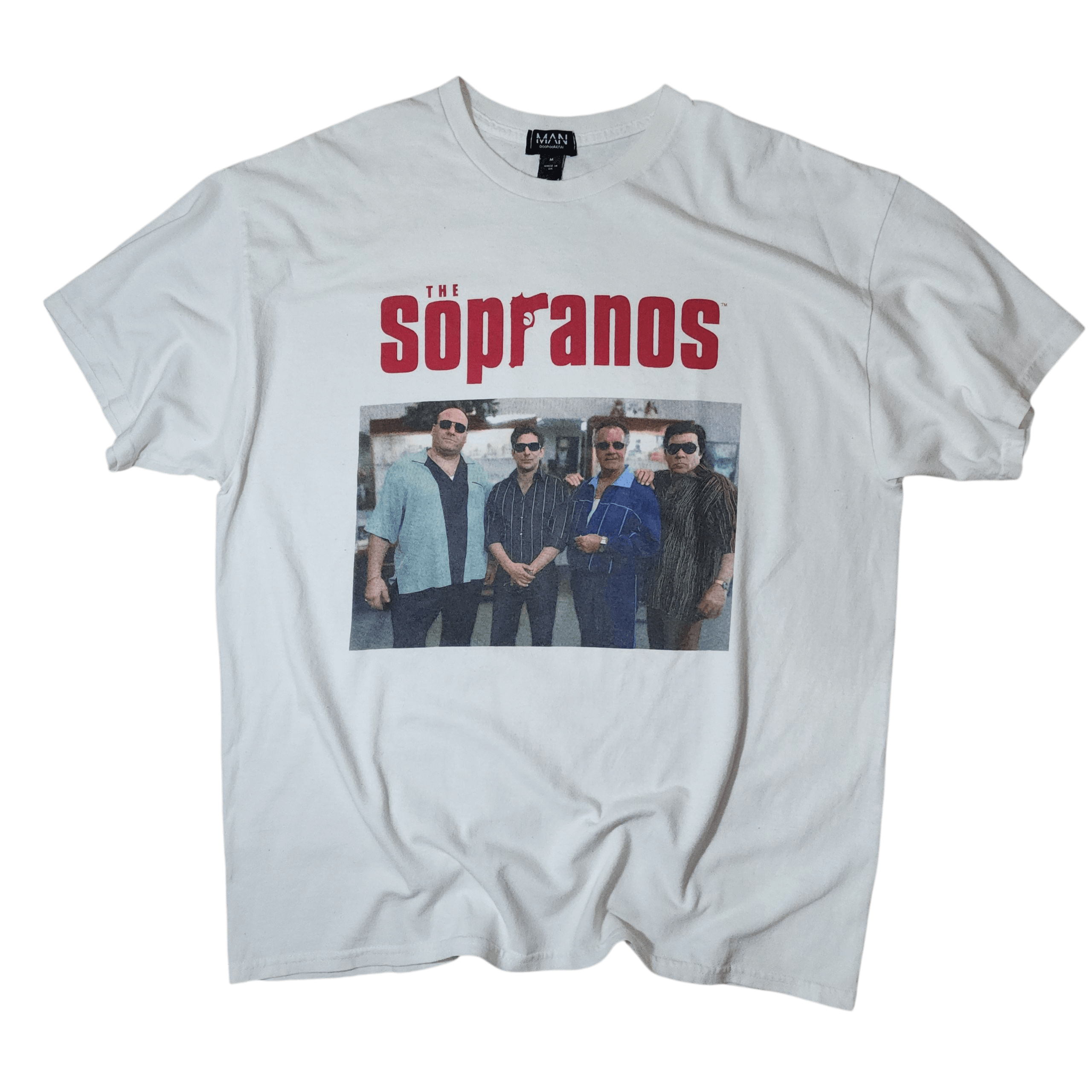 Other Rare The Sopranos T Shirt 99 00 HBO BoohooMAN Made In UK Size US XL / EU 56 / 4 - 3 Thumbnail