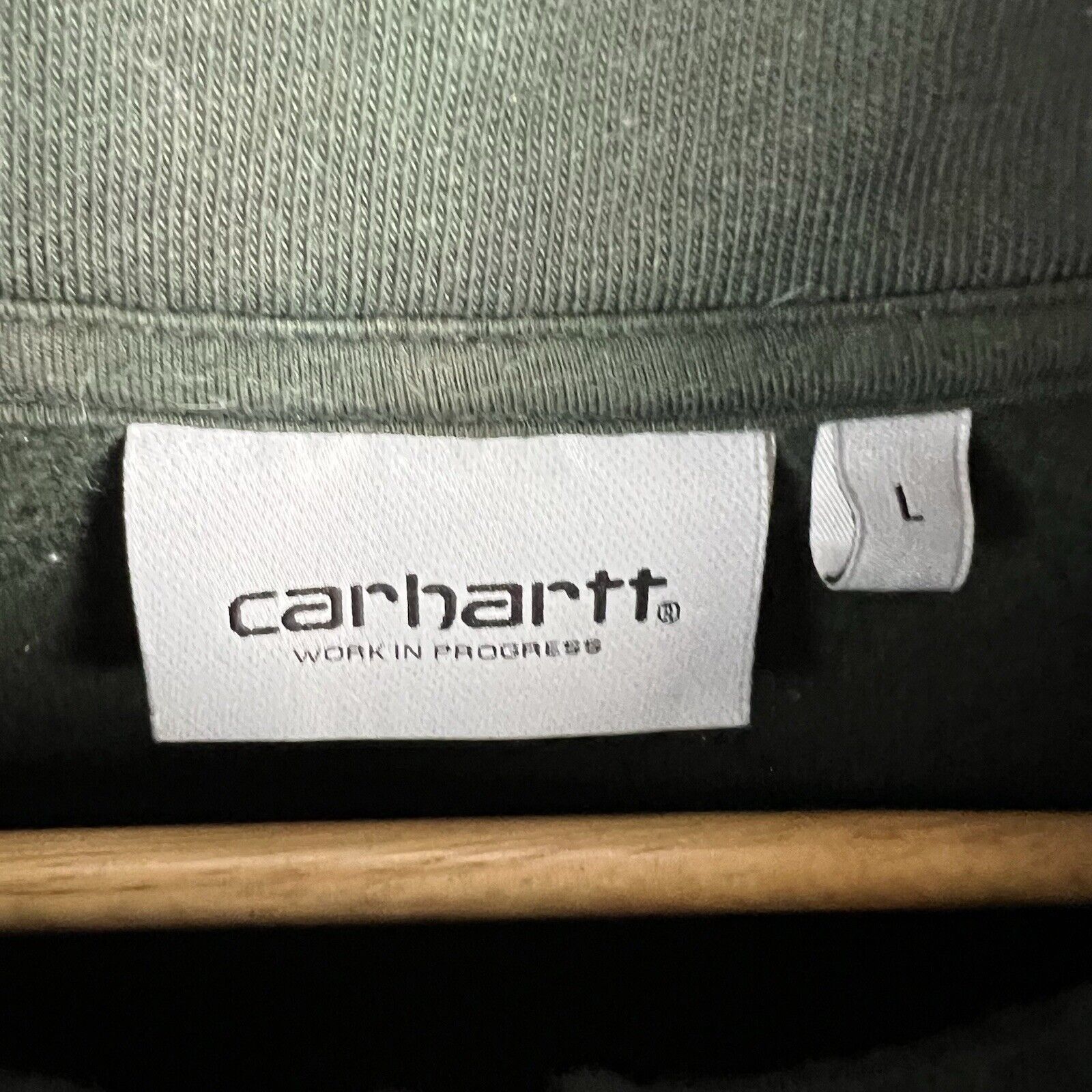 Carhartt Carhartt 1/3 Zip Sweatshirt Men's Size L Long Sleeve Size US L / EU 52-54 / 3 - 2 Thumbnail