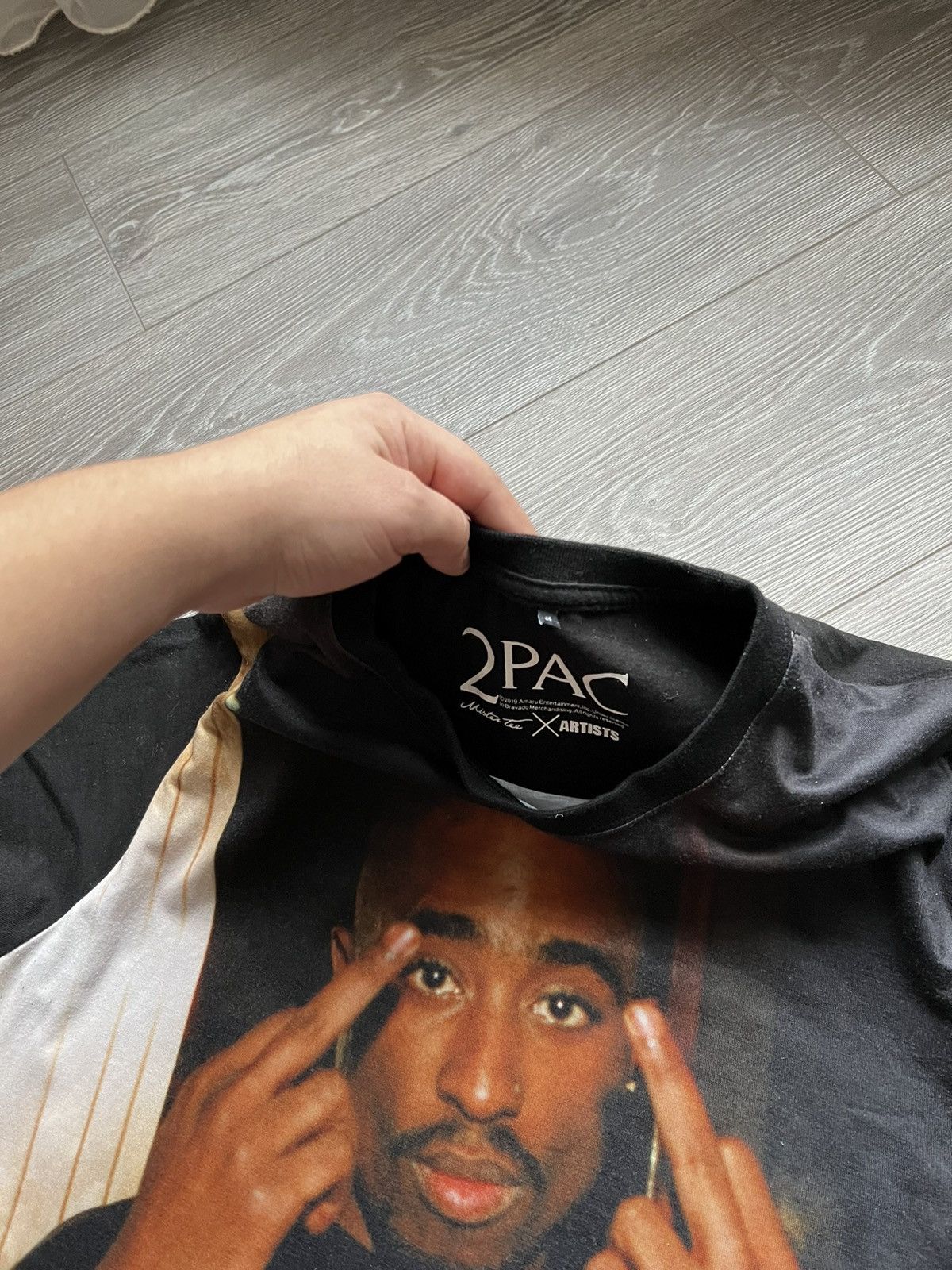 Band Tees × Makaveli × Rap Tees 2PAC Makaveli T-Shirt Rap Tee Size US M / EU 48-50 / 2 - 7 Thumbnail