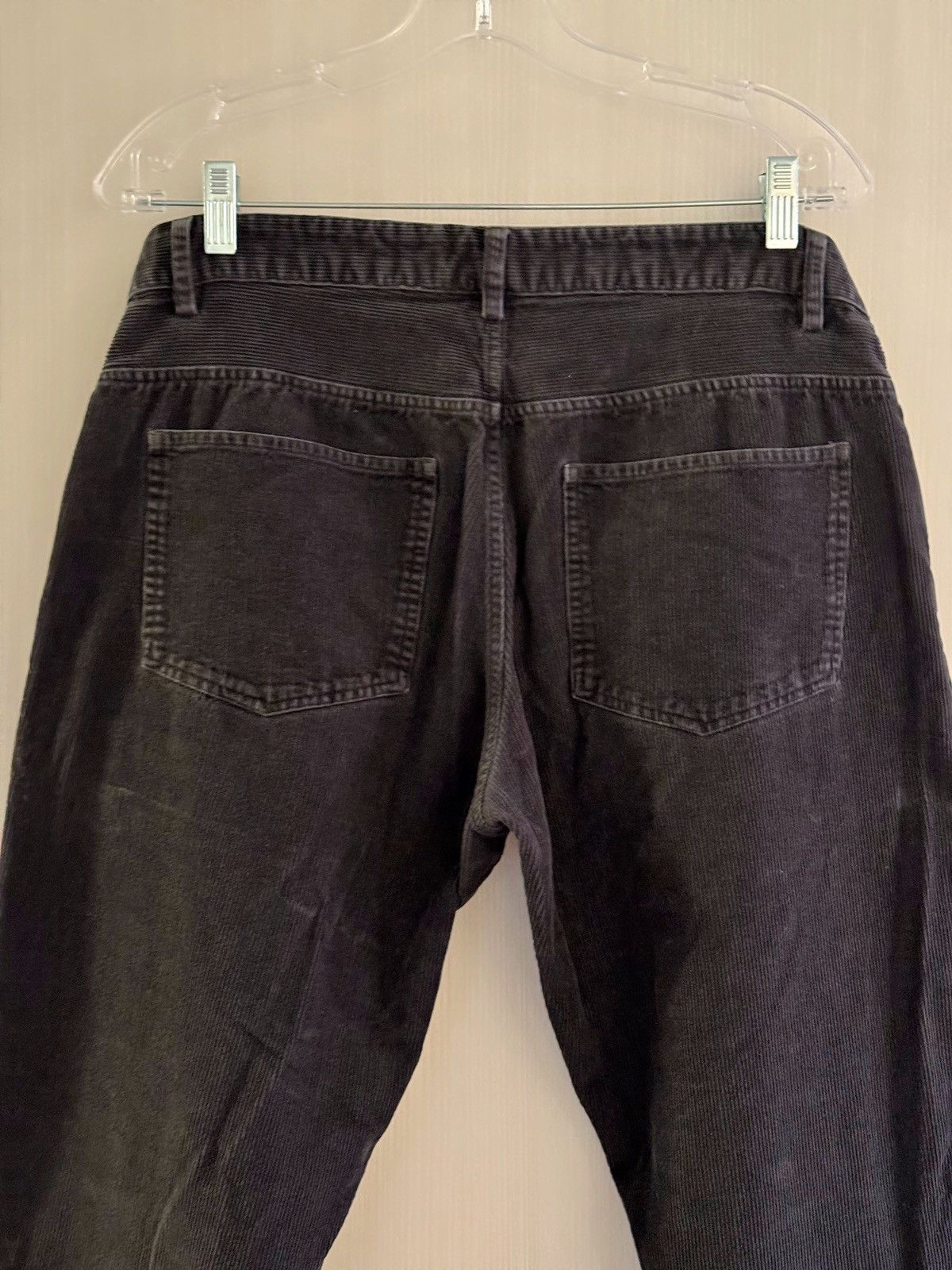 Spier & Mackay Corduroy Pants Dark Grey - Sz 35 Slim