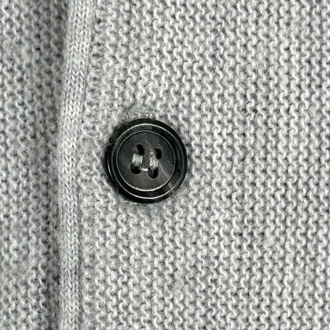 Jantzen VINTAGE Jantzen Cardigan Sweater Men's Gray XL Large Button Up 80s USA Made Knit Cardigan Size US L / EU 52-54 / 3 - 6 Thumbnail