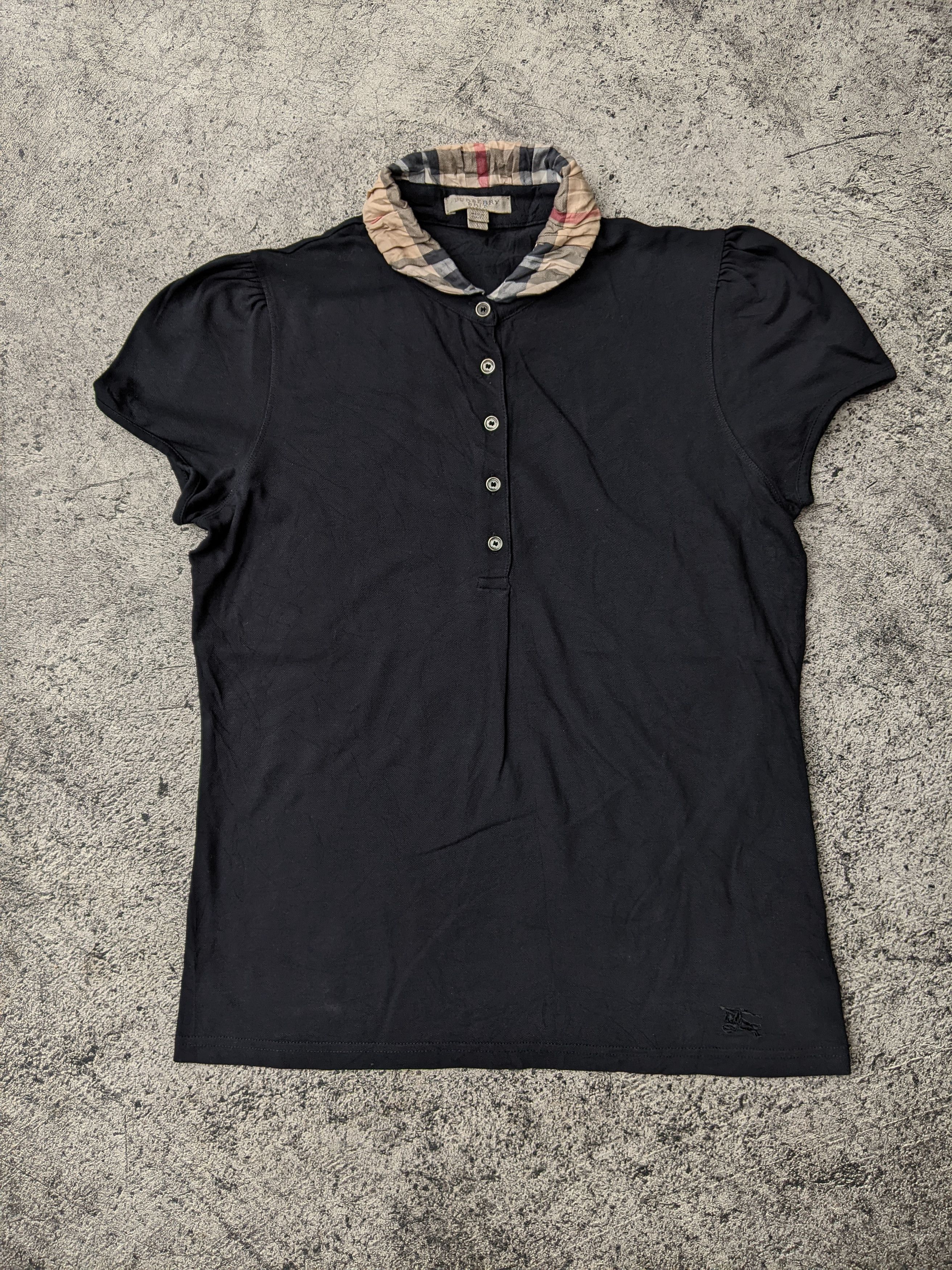 Burberry Burberry Brit Nova Check Collar Size L / US 10 / IT 46 - 1 Thumbnail