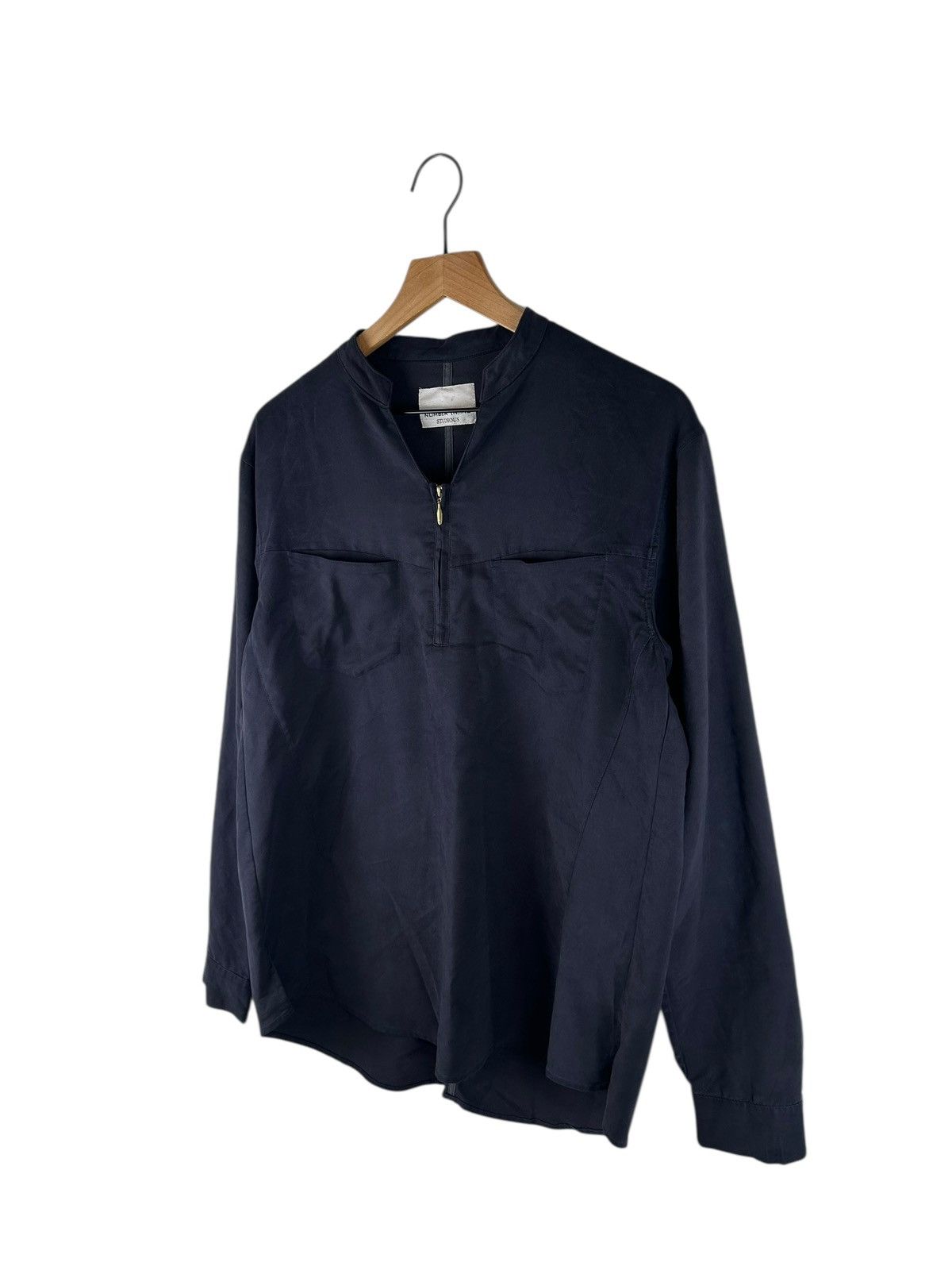 Number (N)ine Number Nine Half Zip Shirt Size US M / EU 48-50 / 2 - 2 Thumbnail