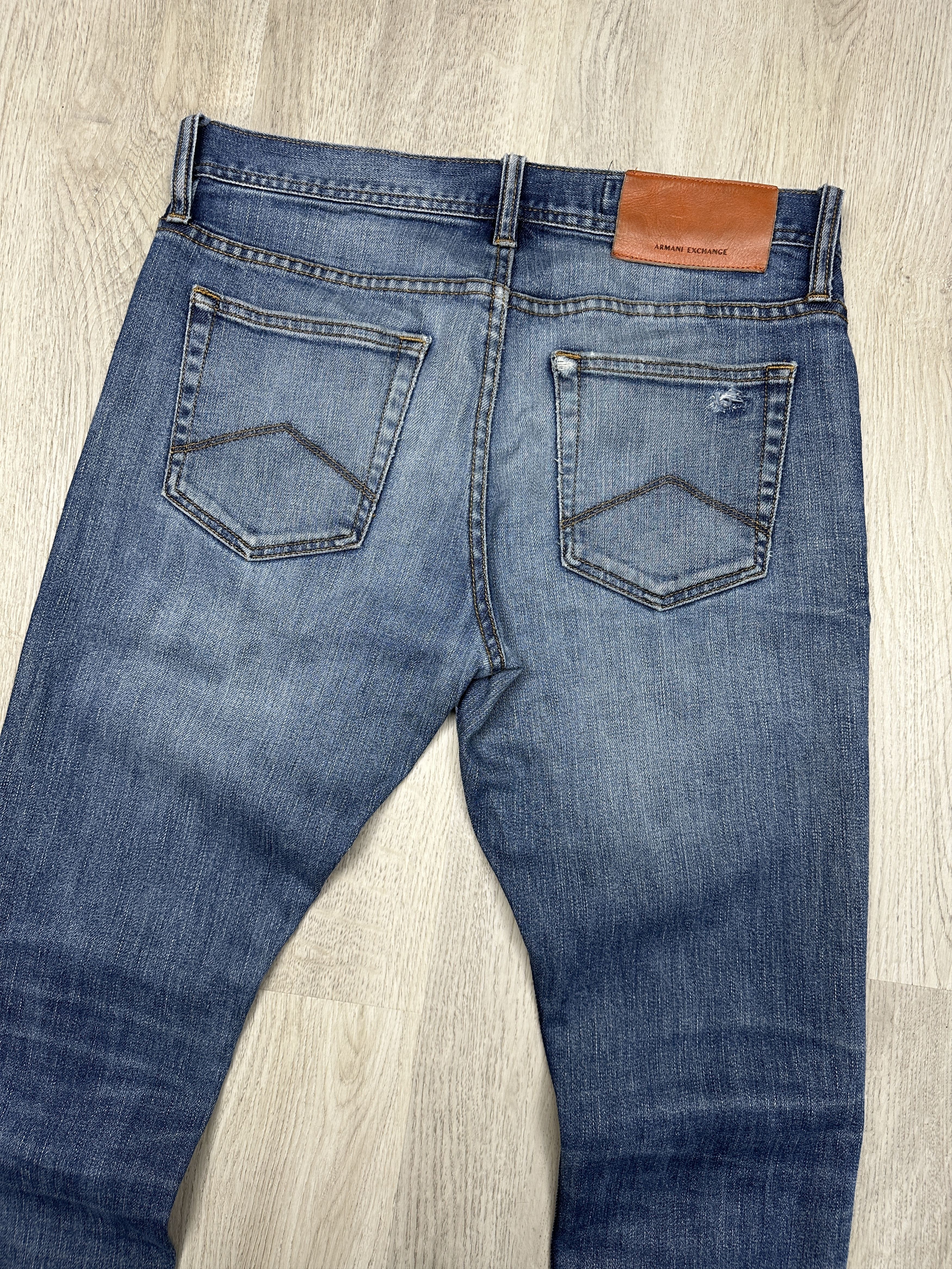 Armani Armani Exchange Mens Denim Pants Skinny Jeans Size US 30 / EU 46 - 2 Thumbnail