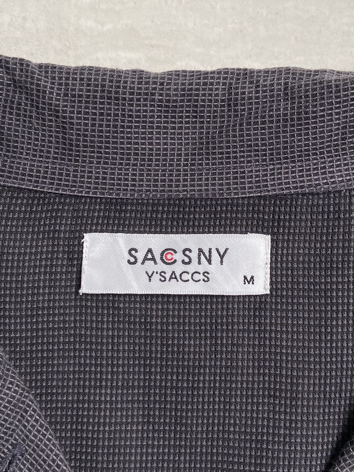 Designer × Japanese Brand × Yohji Yamamoto SACSNY Y’SACCS Grey Long Shirt Size US M / EU 48-50 / 2 - 18 Thumbnail