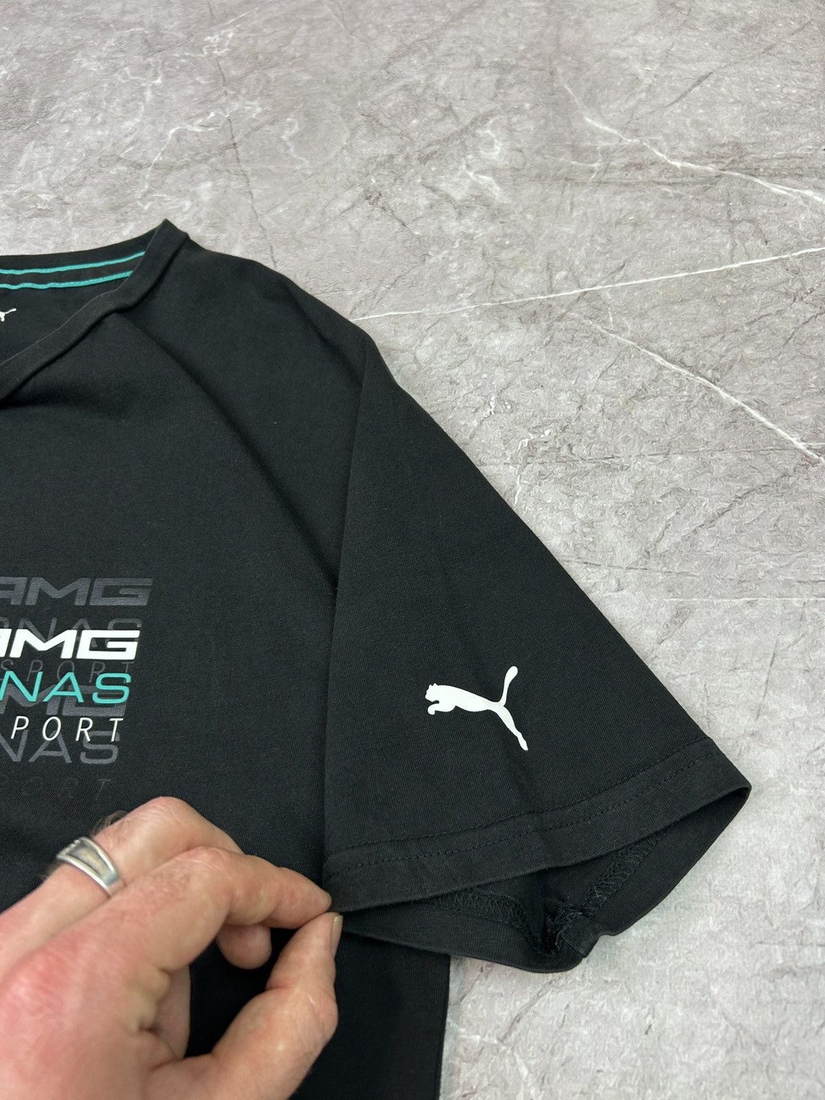 Mercedes-Benz × Puma Puma Mercedes Logo Tee AMG F1 Size S Size US S / EU 44-46 / 1 - 6 Thumbnail