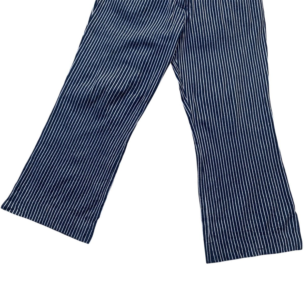 Lanvin LANVIN Sport Pinstripe Hickory Trousers Minimal Luxury Pants Size US 30 / EU 46 - 5 Thumbnail
