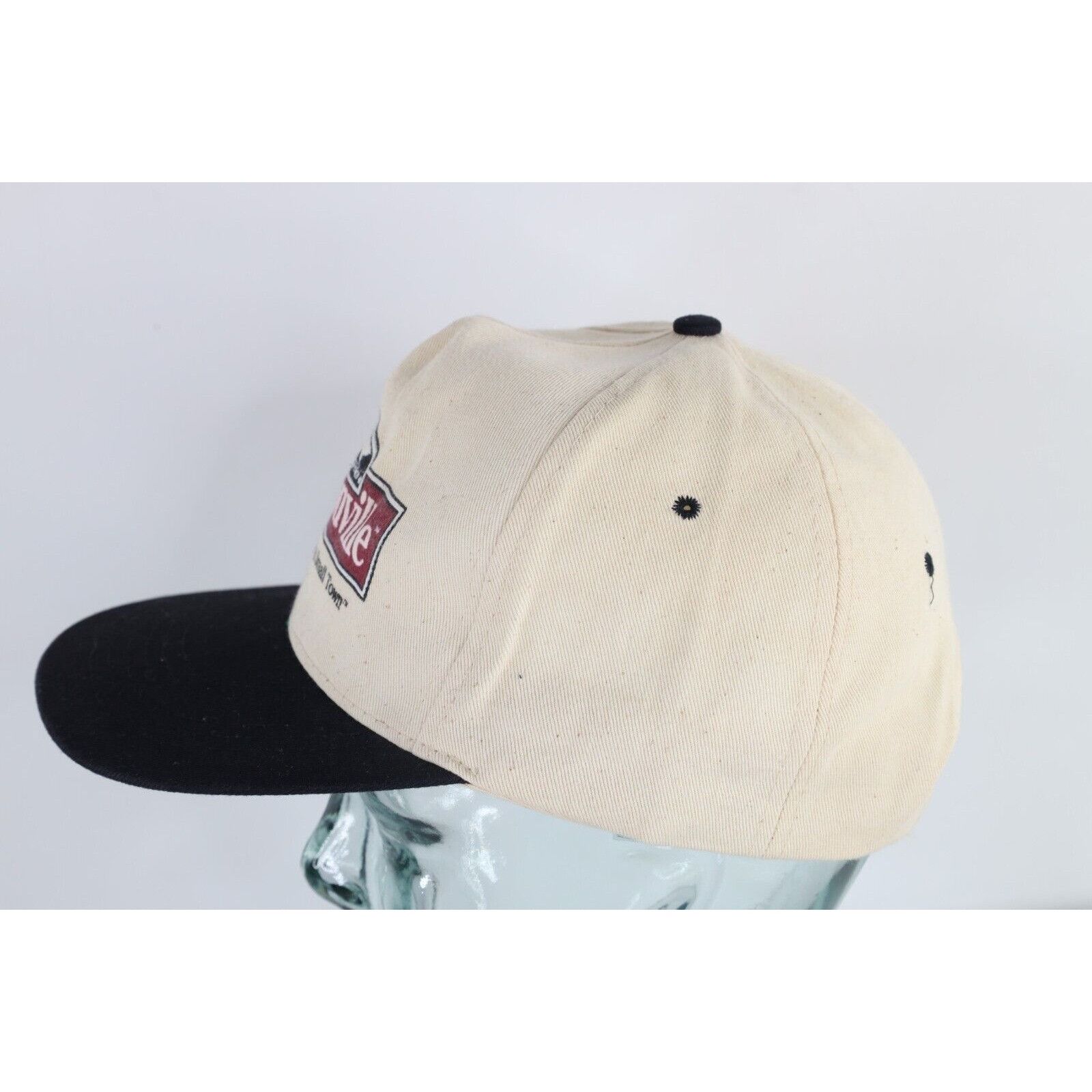 Vintage Vintage 90s Streetwear Spell Out Johnsonville Meats Snapback Size ONE SIZE - 4 Thumbnail