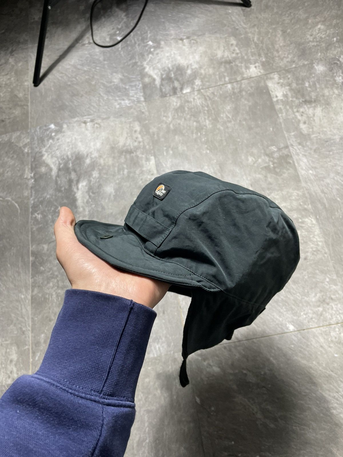 Vintage Vintage Lowe Alpine Track Fleece Cap Winter Hat Green Nylon Size ONE SIZE - 6 Thumbnail