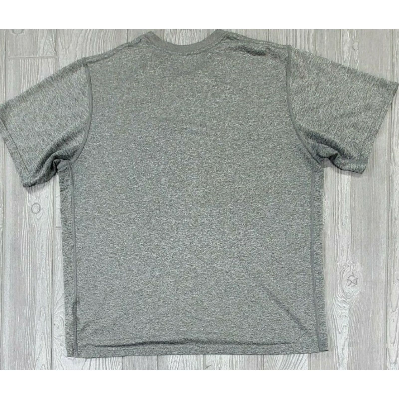 Nike Nike Dri-FIT T-Shirt Mens Shirt L Gray Short Sleeve Polyester Breathable Stretch All Seasons Size US L / EU 52-54 / 3 - 3 Thumbnail
