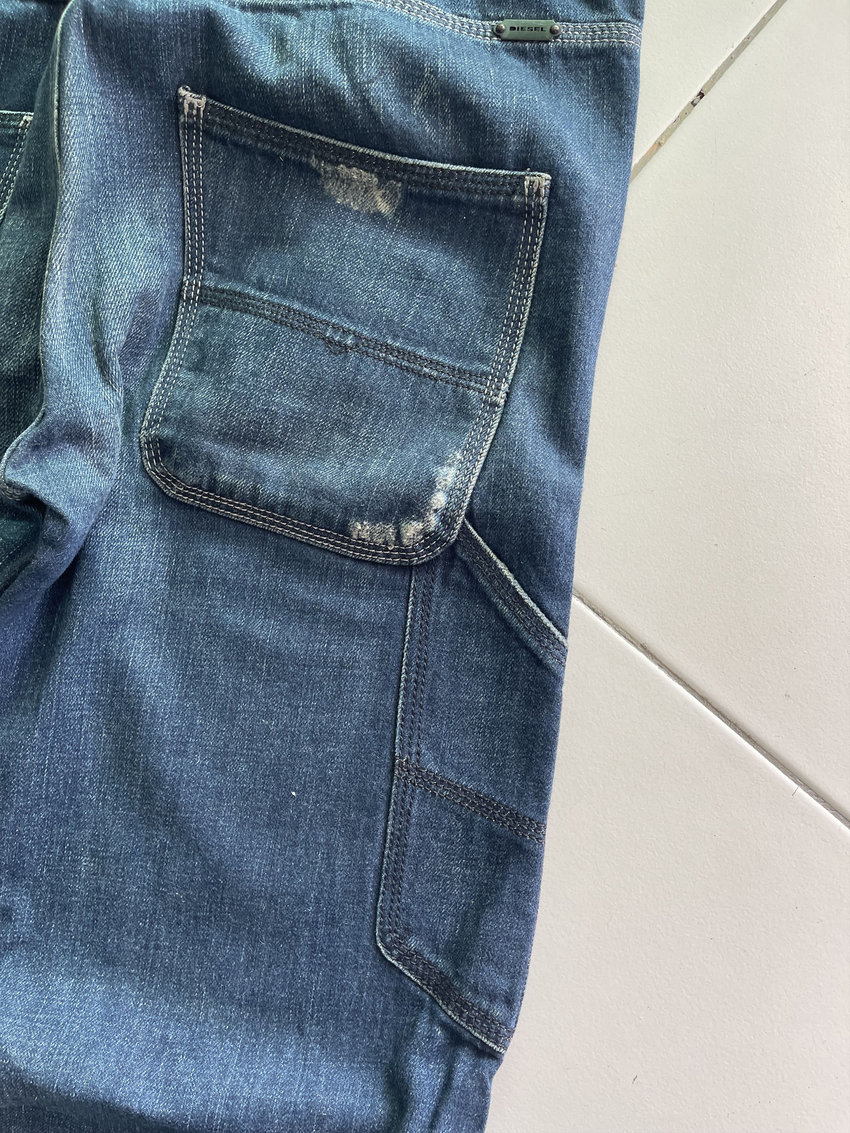 Diesel × Vintage Diesel denim Styles Jeans Size US 31 - 9 Thumbnail