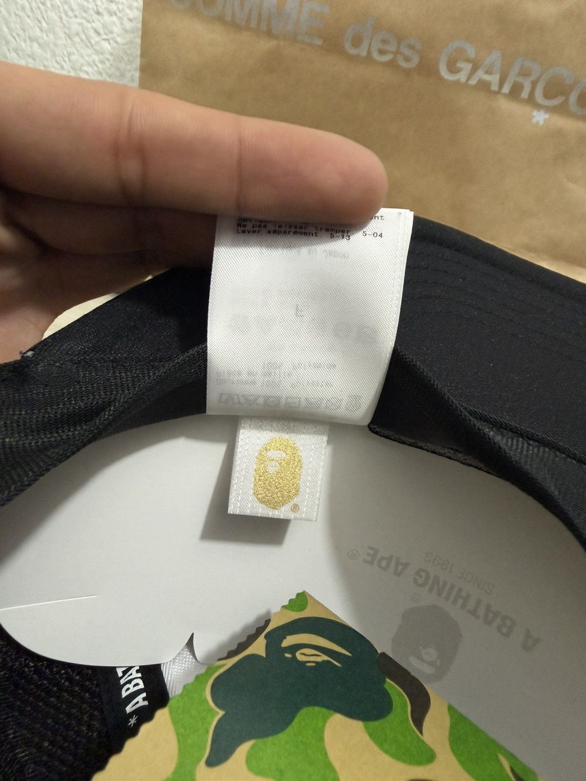 Bape BAPE GLITTER TRUCKER HAT 2026 JAPAN EXCLUSIVE Size ONE SIZE - 5 Thumbnail