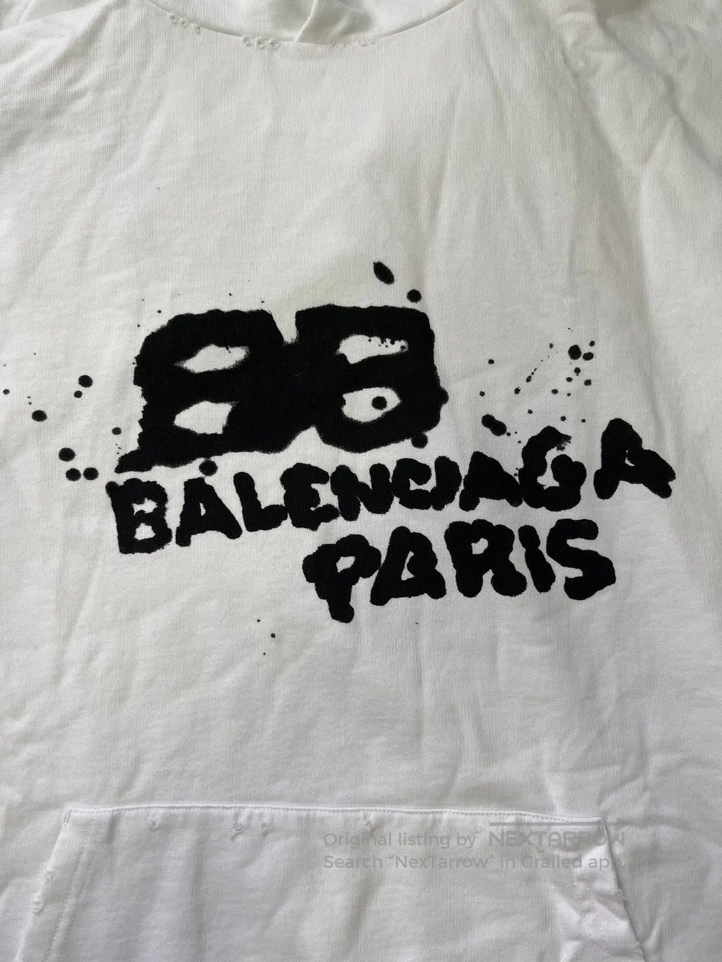Balenciaga Balenciaga Graffiti Print Hoodie. Size US S / EU 44-46 / 1 - 3 Thumbnail