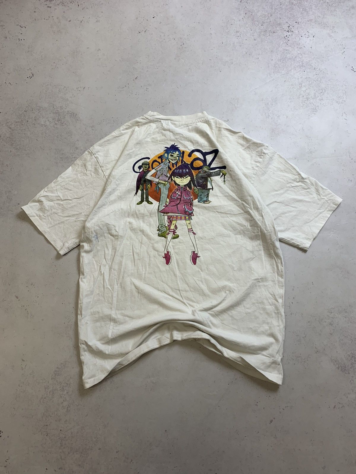 Band Tees × Vintage Vintage Gorillaz Promo Boxy T-shirt XL Size US XL / EU 56 / 4 - 1 Thumbnail