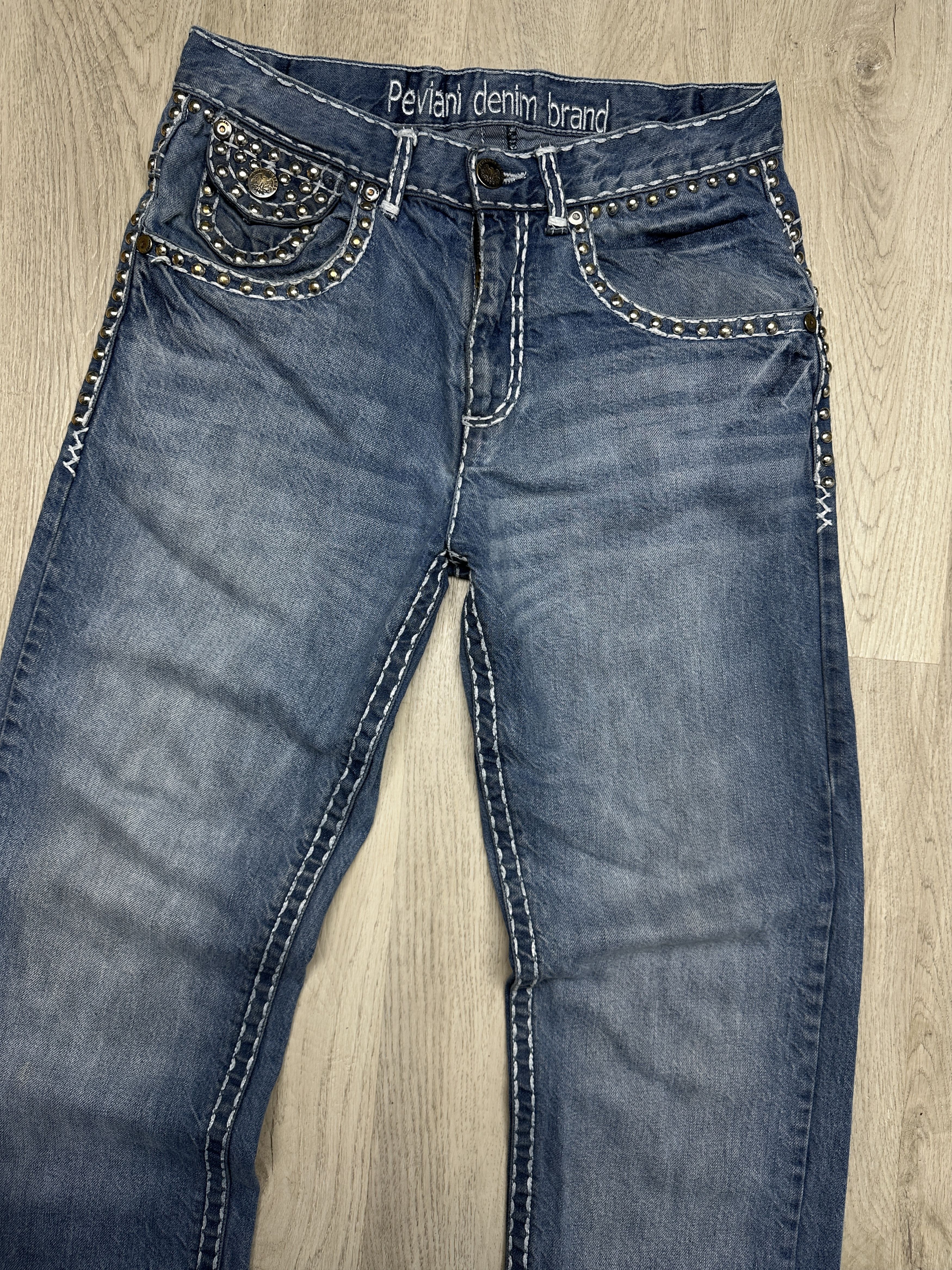 Japanese Brand Peviani Japanese Style Vintage Mens Denim Pants Jeans Size US 34 / EU 50 - 5 Thumbnail
