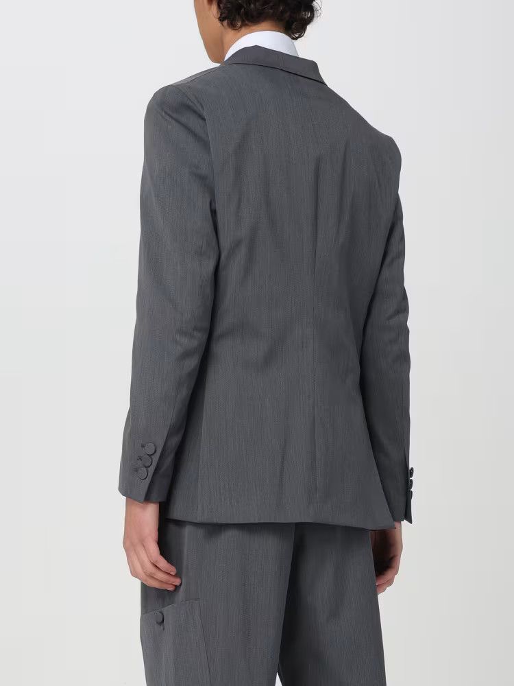 Palm Angels o1y0325 Logo Blazer in Grey Size US M / EU 48-50 / 2 - 5 Thumbnail