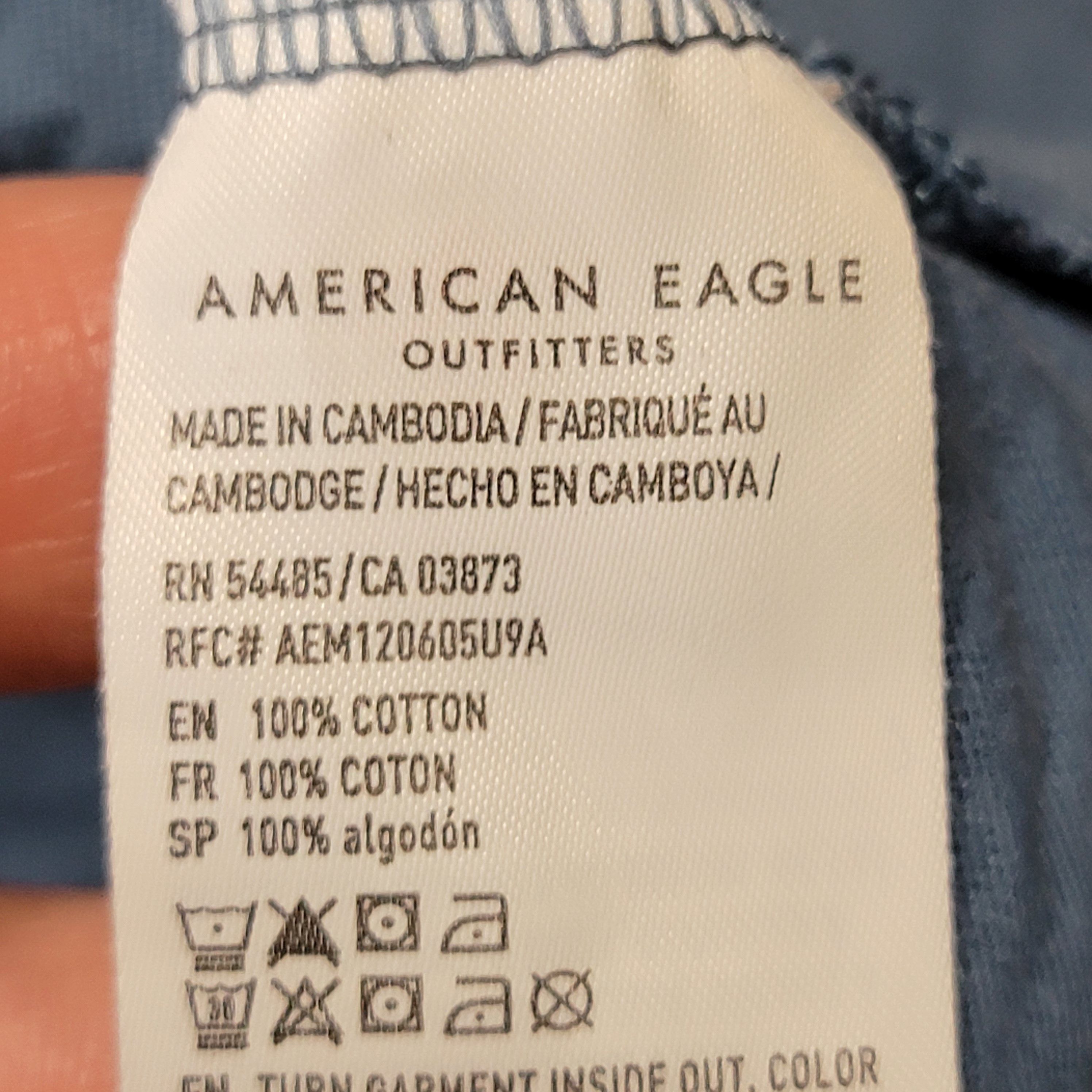 American Eagle Outfitters American Eagle SS Crop Tee "Protect Your Planet" - Size XL Size XL / US 12-14 / IT 48-50 - 5 Thumbnail