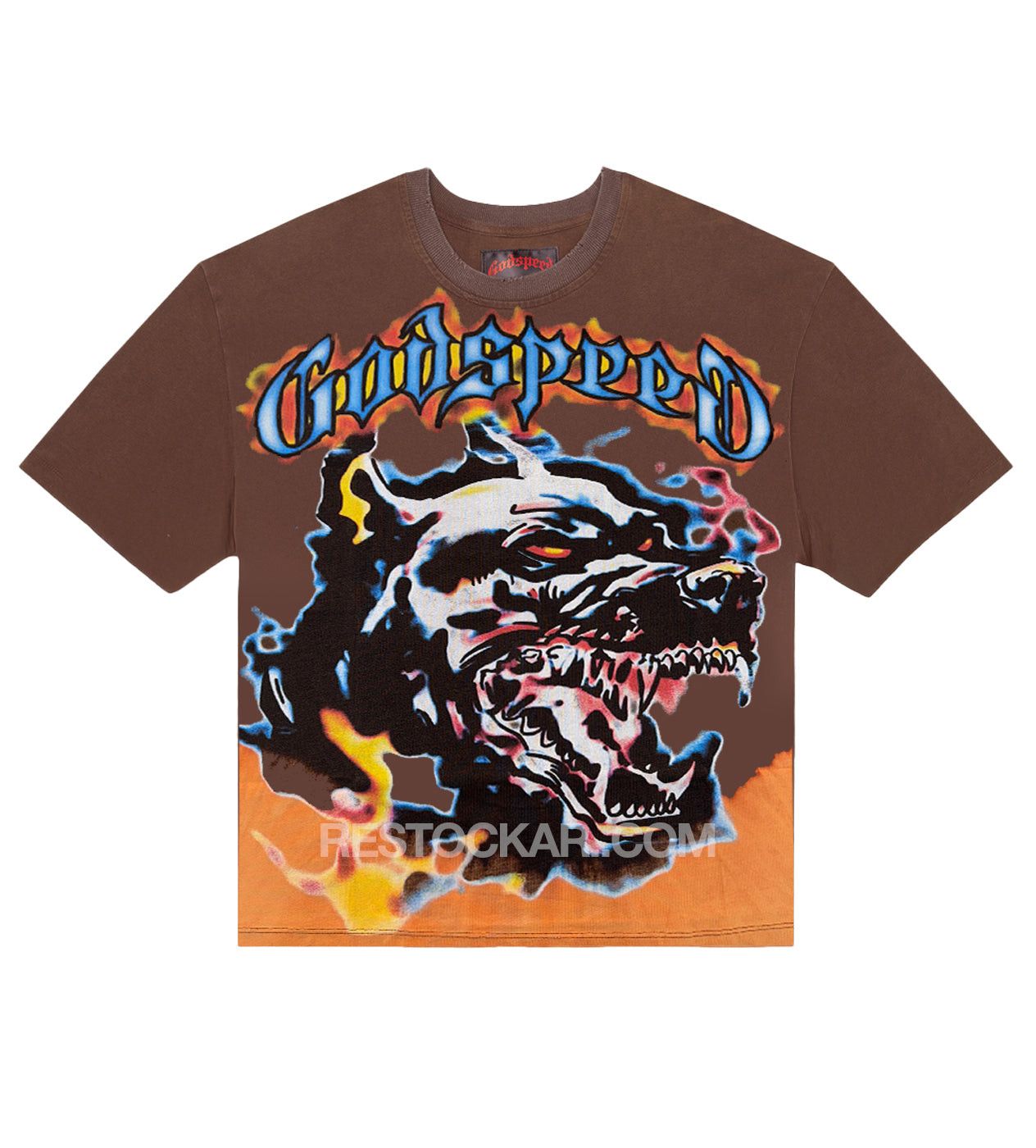 Godspeed Off The Leash Tee Mocha Brown Size US S / EU 44-46 / 1 - 1 Thumbnail