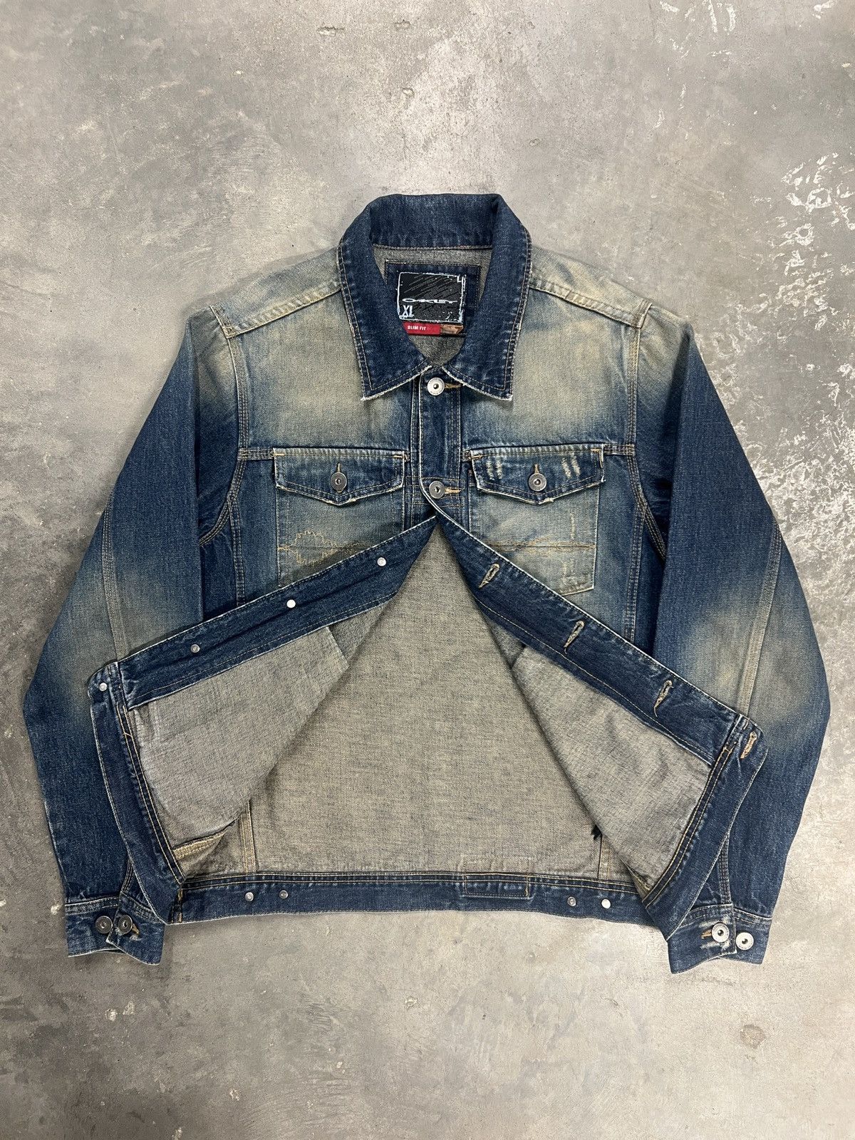 Oakley 2006 Vintage Oakley MP3 Denim Jacket Size US XL / EU 56 / 4 - 8 Thumbnail