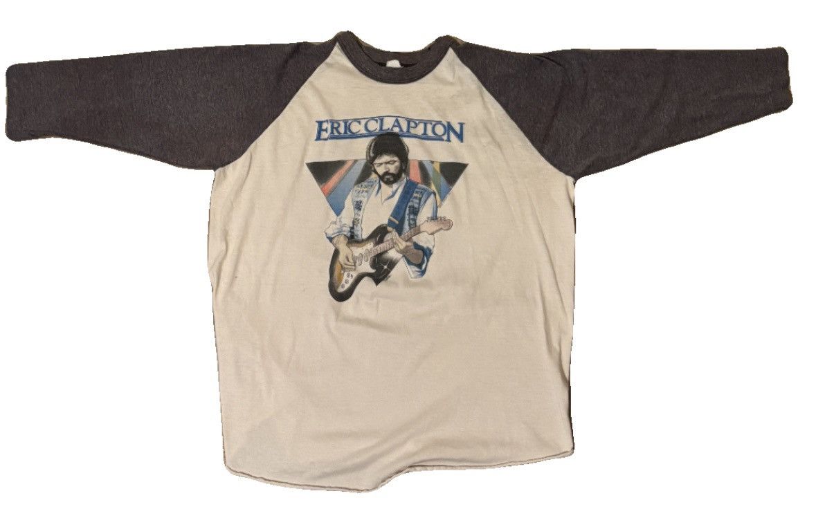 Other Vintage 1983 Eric Clapton American Tour - OG Concert Shirt Size US XL / EU 56 / 4 - 1 Thumbnail
