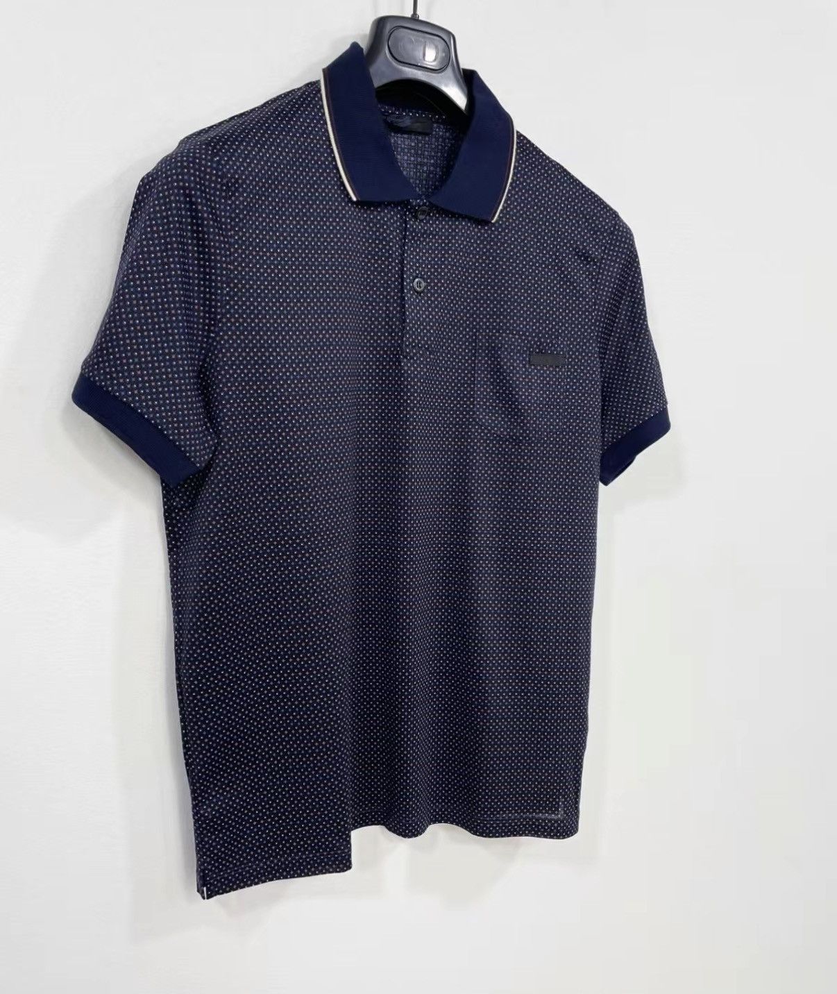 Prada PRADA 100% Cotton Short-Sleeve Polo Shirt J30 Size US S / EU 44-46 / 1 - 2 Thumbnail