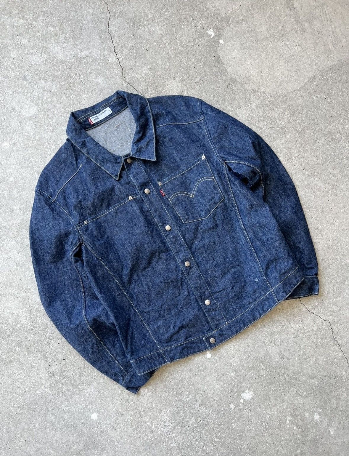 Levi's Vintage Clothing Vintage Levi’s engineered Denim Jacket Size US L / EU 52-54 / 3 - 2 Thumbnail