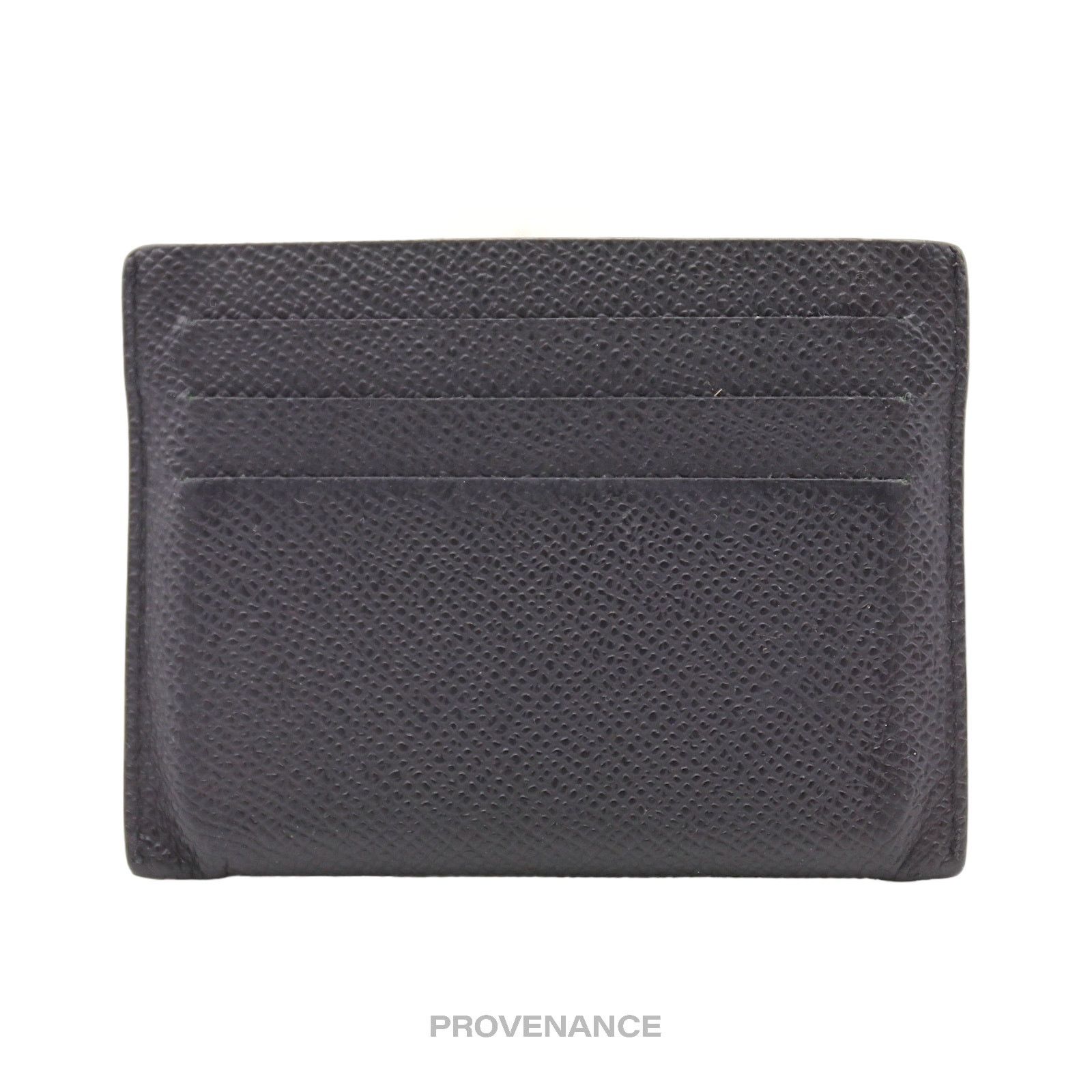 Givenchy 🔴 Givenchy Logo 6CC Card Holder Wallet - Black Leather Size ONE SIZE - 2 Thumbnail