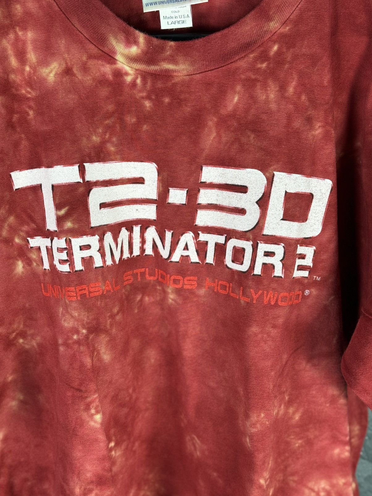 Universal Studios Vintage 1990's Universal Studios Hollywood Terminator 2 Size US L / EU 52-54 / 3 - 3 Thumbnail