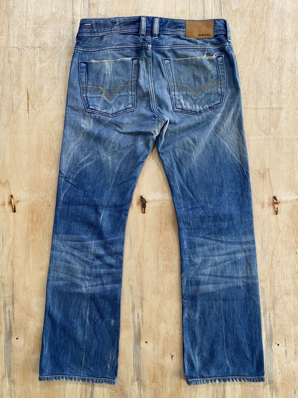 Diesel Diesel Blue Eyecons 2010/2 Distressed Jeans Size US 32 / EU 48 - 1 Thumbnail