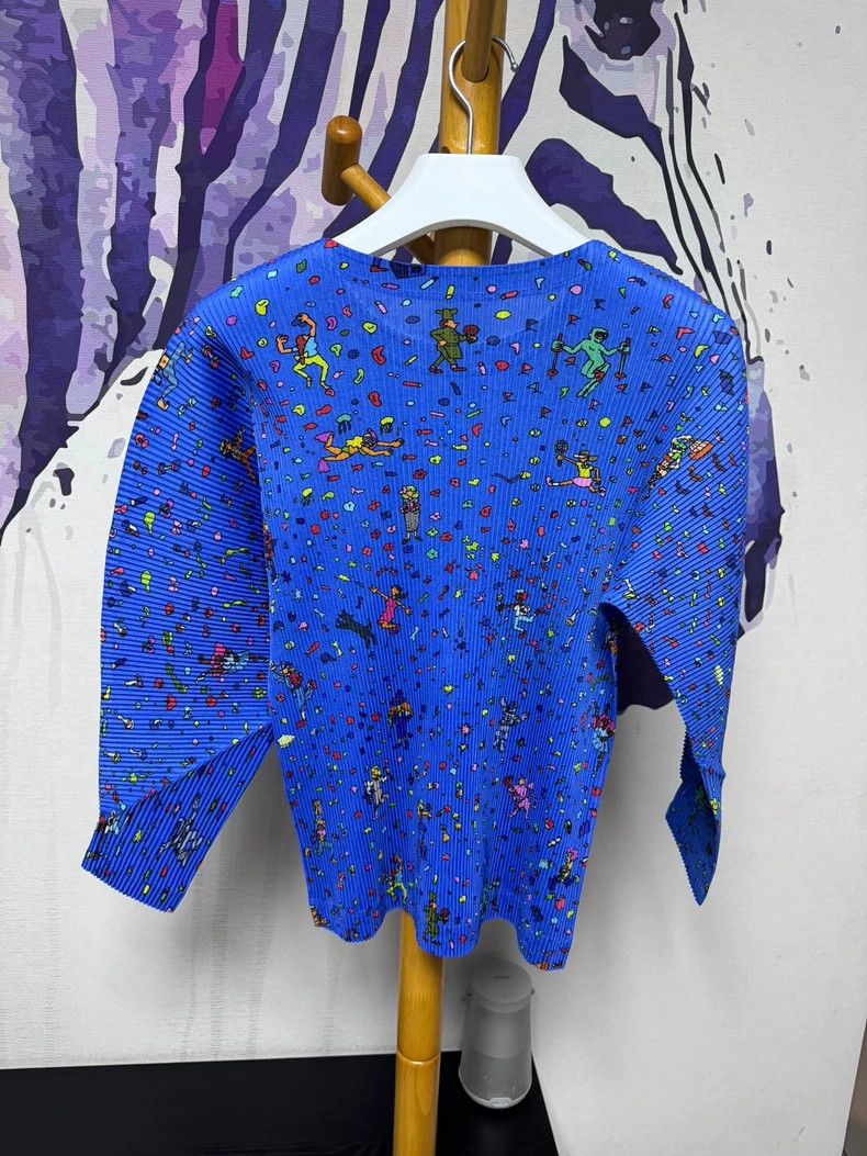 Issey Miyake Issey Miyake size:5 Blue sports figure limited edition top Size M / US 6-8 / IT 42-44 - 3 Thumbnail