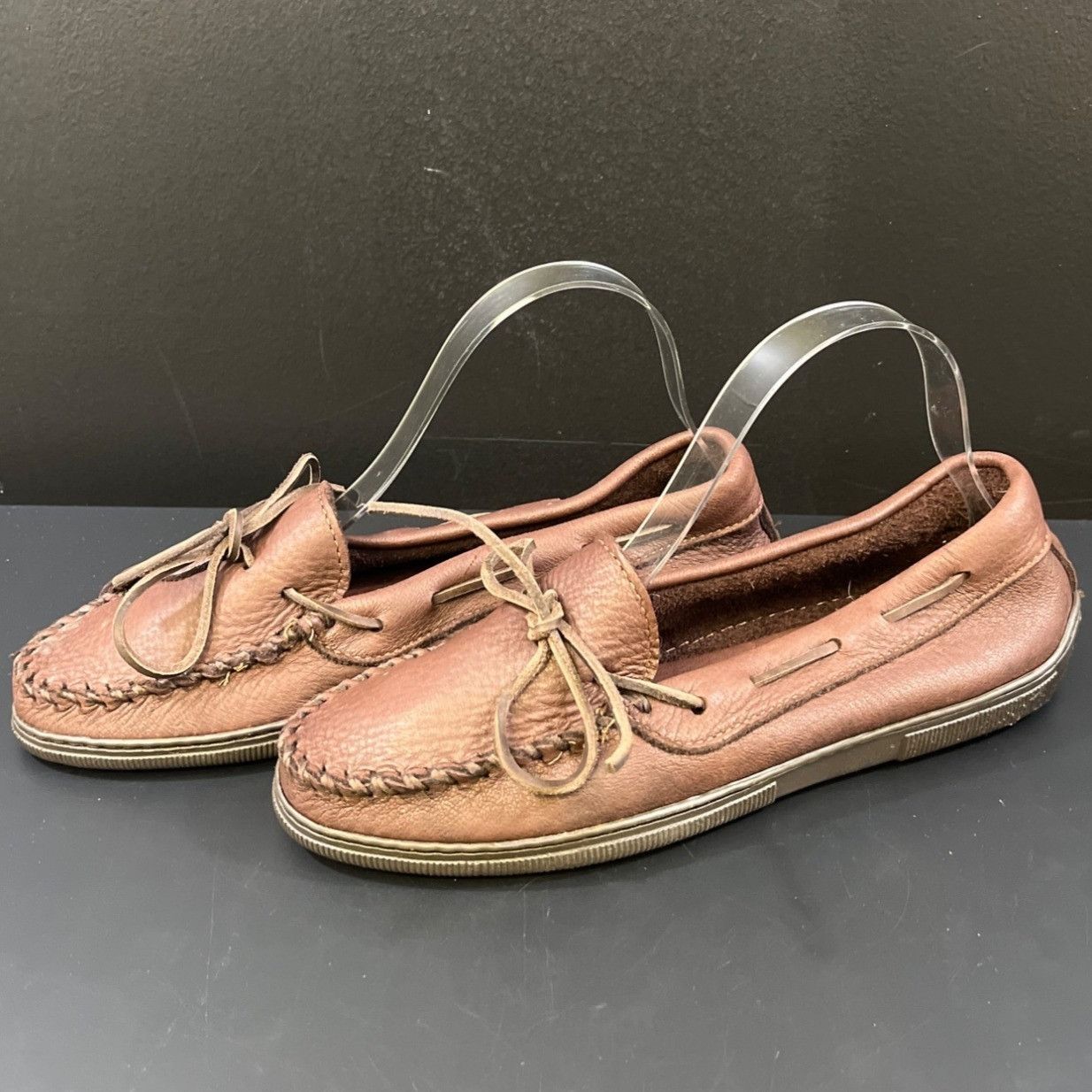 Minnetonka Minnetonka Moccasin Women's Brown Shoes/Loafers Size 9 SKU 5 Size US 9 / IT 39 - 4 Thumbnail