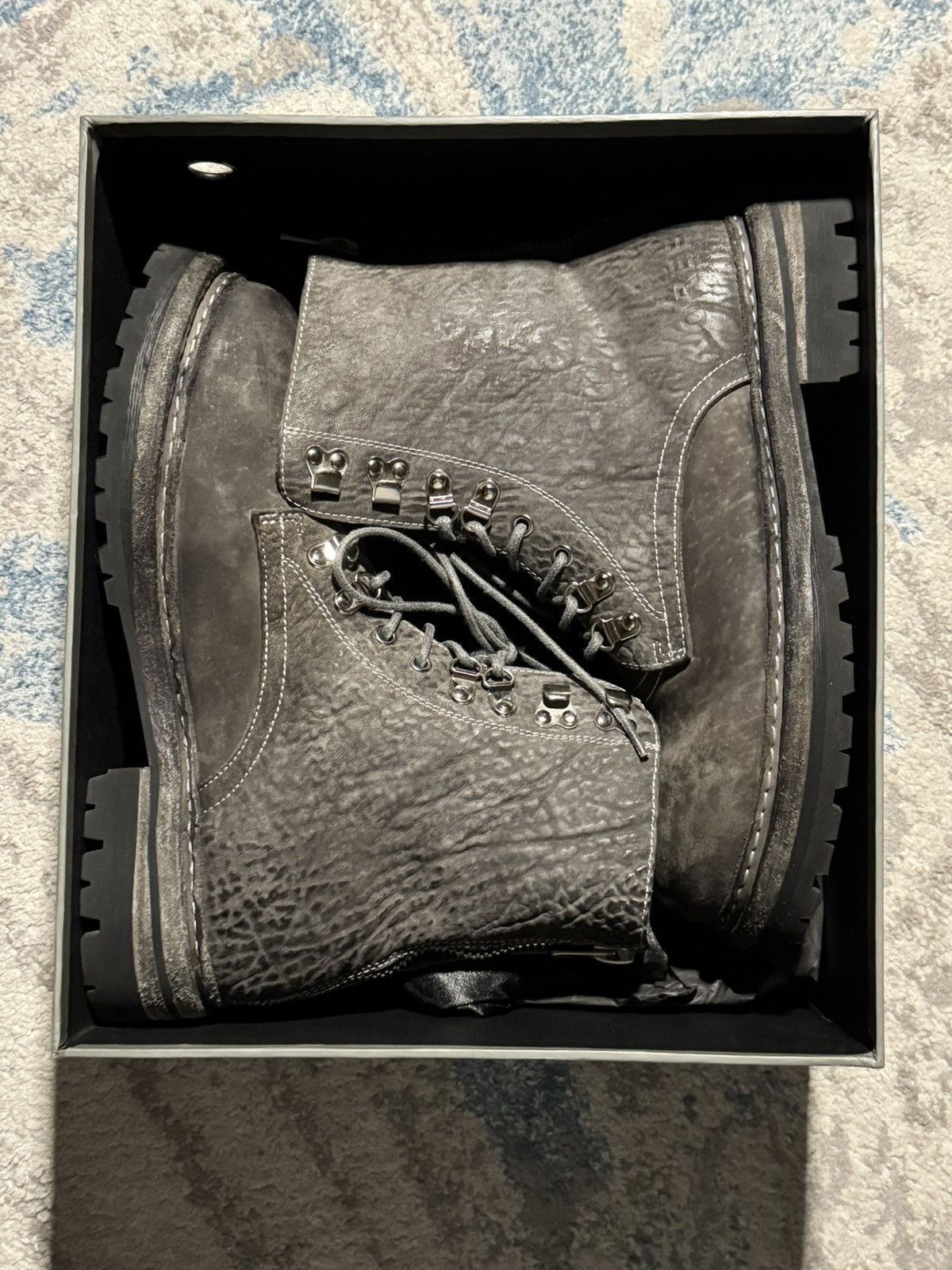 Oree New York Oree NYC Shell Cordovan Infantry Boots Size 44 Worn 2x Size US 11 / EU 44 - 1 Thumbnail