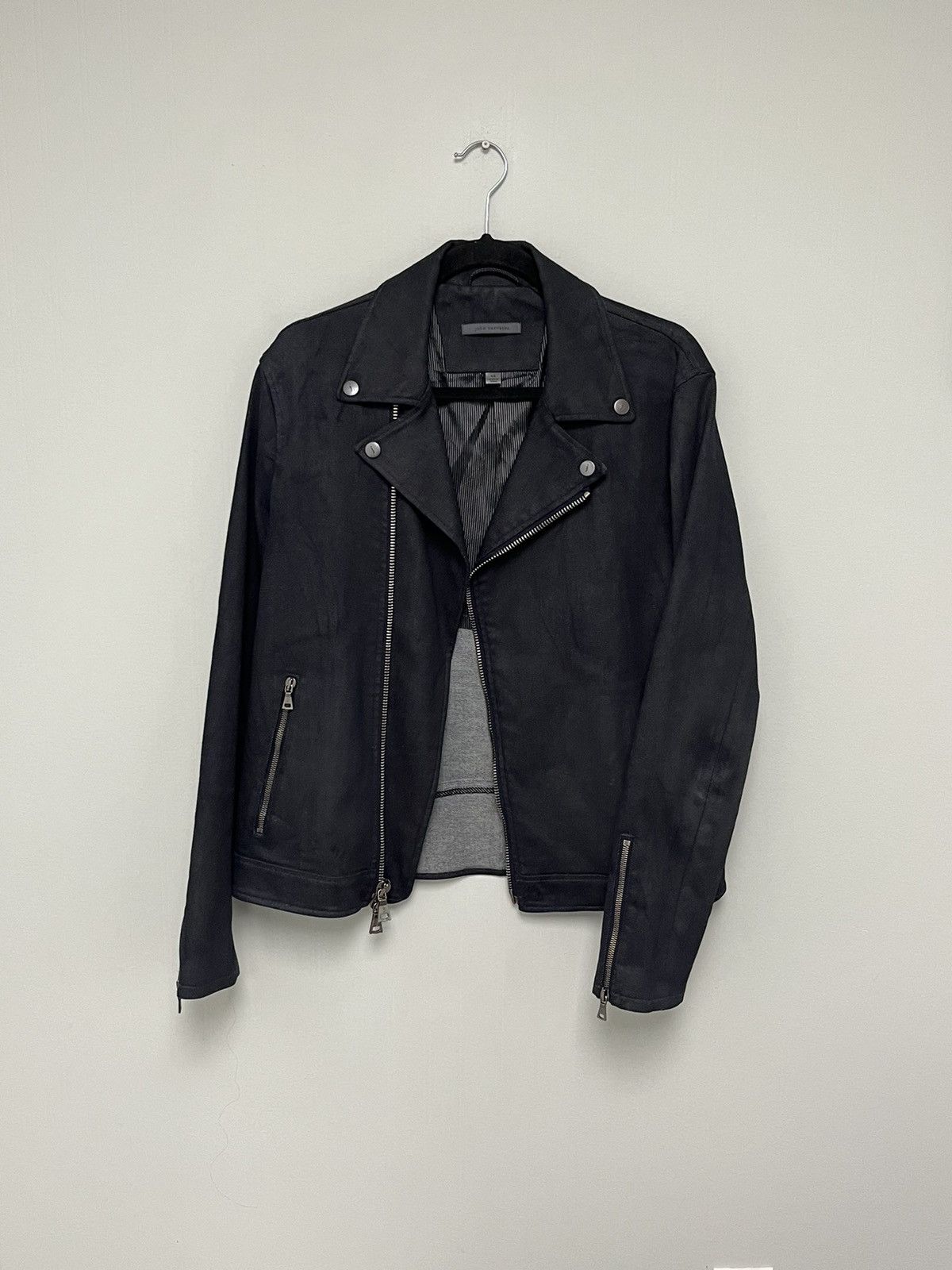 John Varvatos Denim Biker Jacket. 48 Size US M / EU 48-50 / 2 - 2 Thumbnail