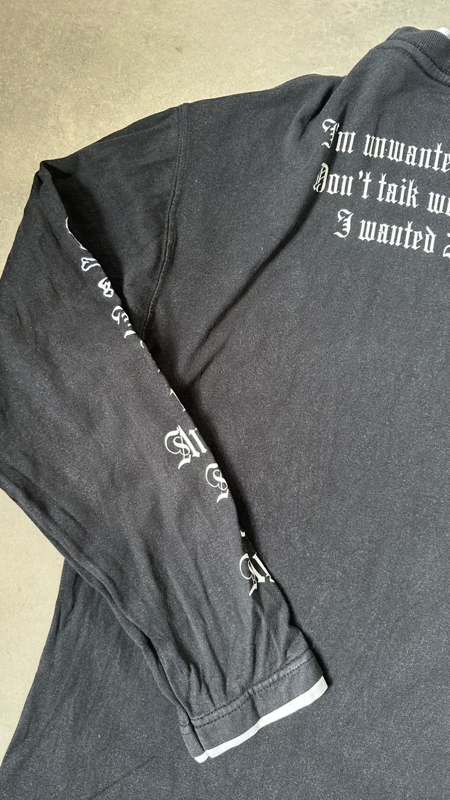 Japanese Brand VINTAGE SKKONE JAPAN POEMS TEE Size US M / EU 48-50 / 2 - 9 Thumbnail