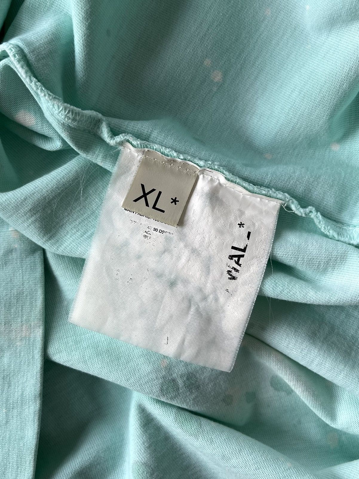 A-COLD-WALL* RARE! A COLD WALL x Daniel Arsham Paint Spray Mint T Shirt Size US XL / EU 56 / 4 - 14 Thumbnail