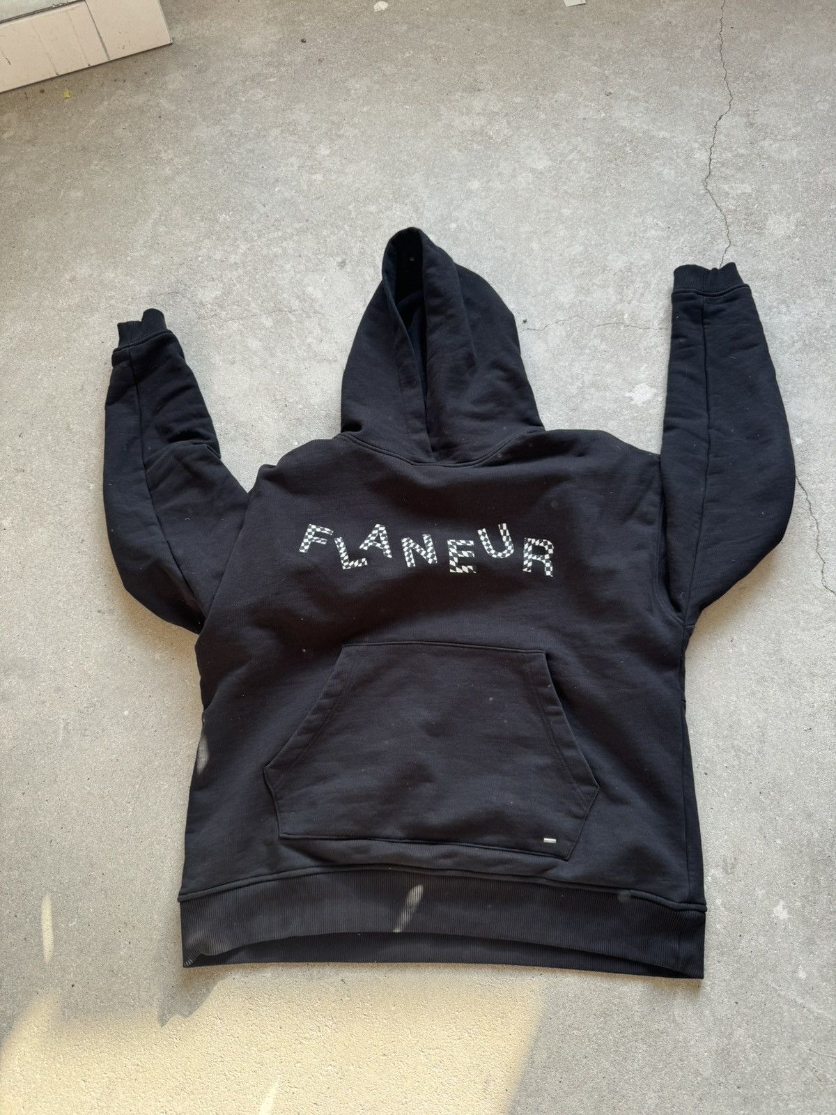 Other Designer Flanuer Homme Black Hoodie Size XL Size US L / EU 52-54 / 3 - 5 Thumbnail